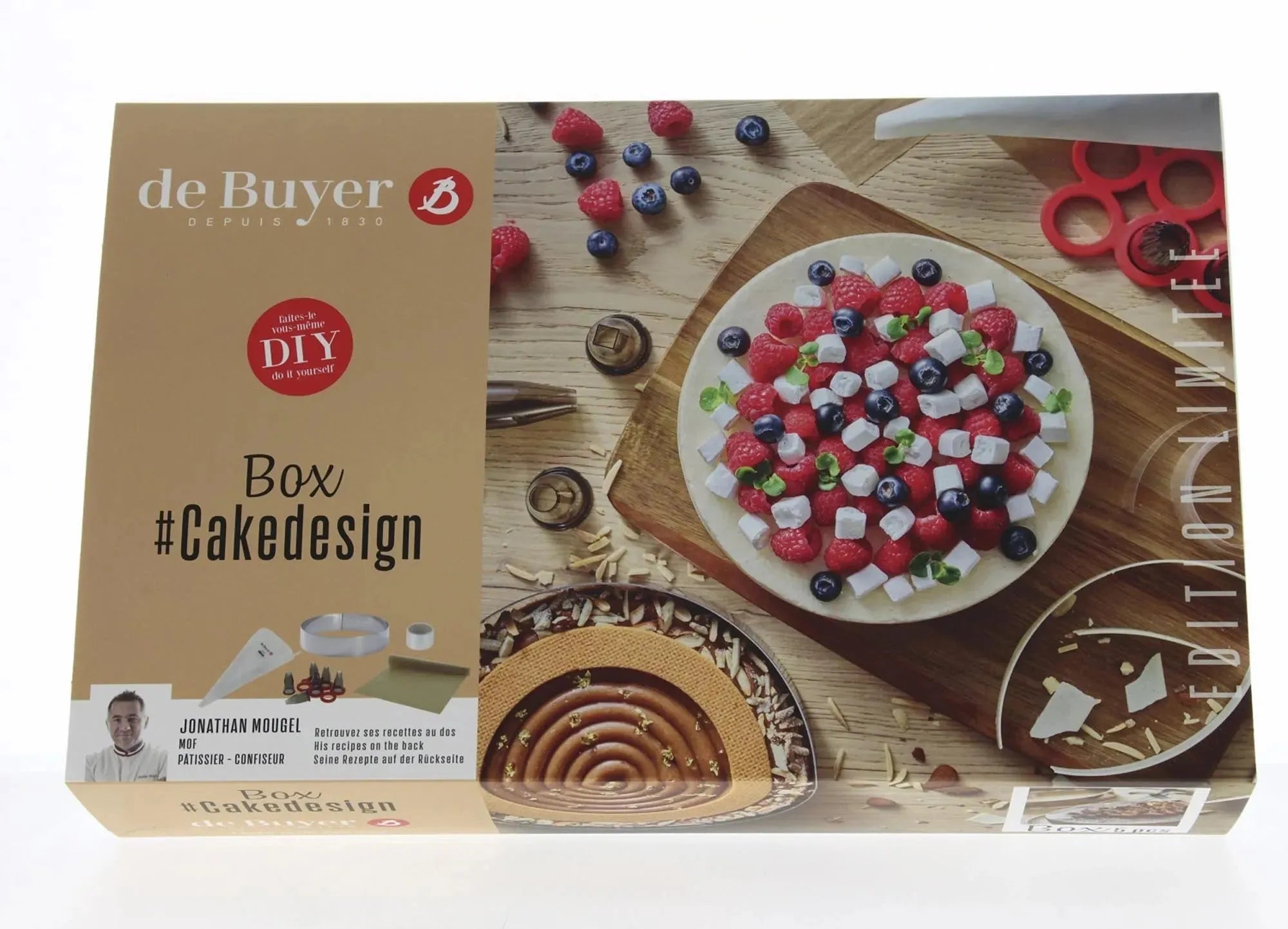 Perfektes Backen mit de Buyer: 5er Set für kreative Kuchenideen.