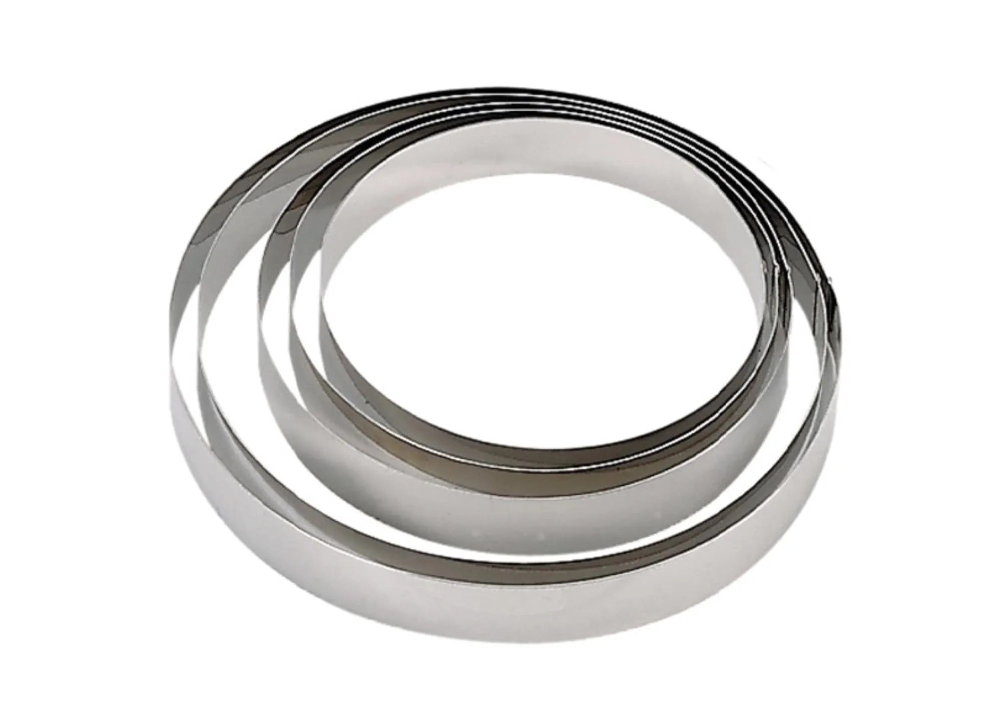 Tortenring Ø8cm H:4.5cm von de Buyer: Perfekt für kleine Torten, aus Edelstahl, spülmaschinenfest, ideal für kreative Backkreationen.