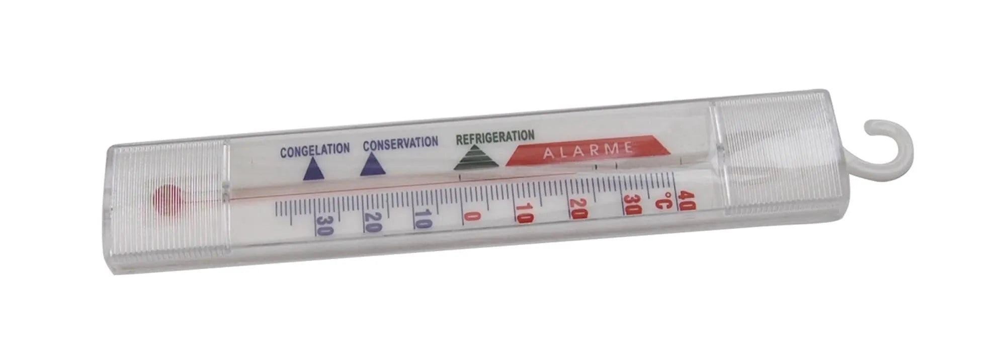 Kompaktes de Buyer Thermometer: Präzise -40 bis +40°C Messung, langlebiger Kunststoff, ideal für Küche & Backen.