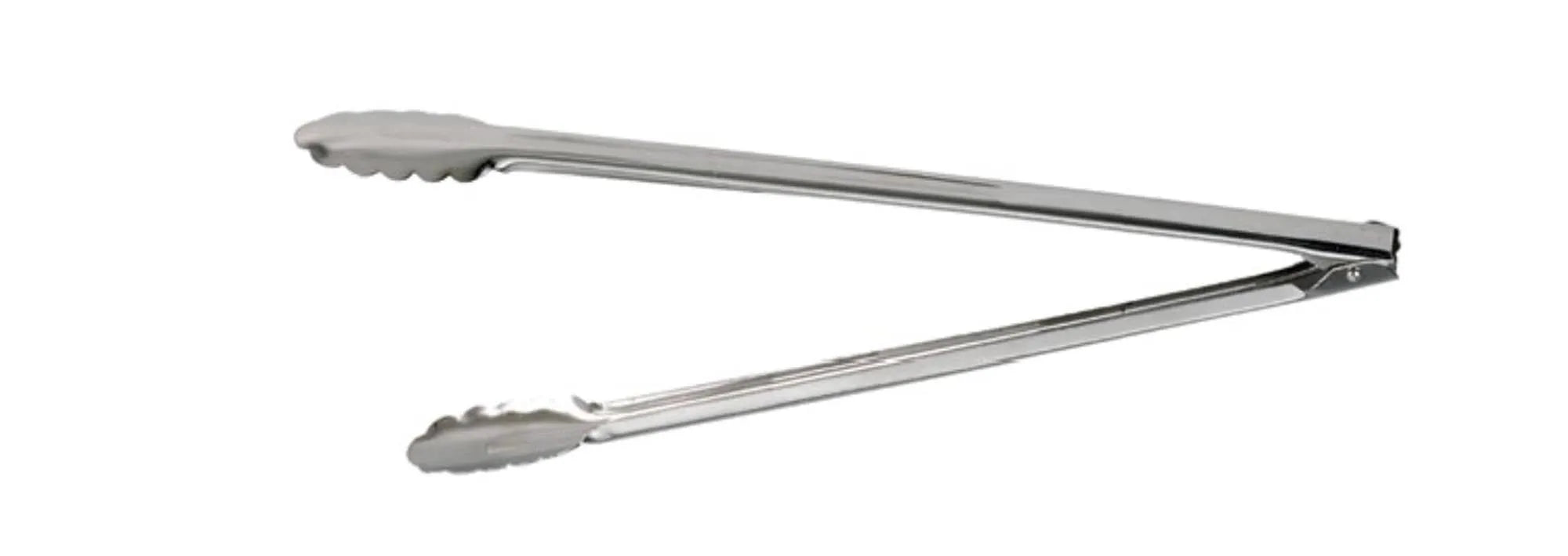 Robuste 40cm Edelstahl-Buffetzange von de Buyer: Ideal für Buffet, Salat, Fleisch. Ergonomisch, langlebig, hygienisch.