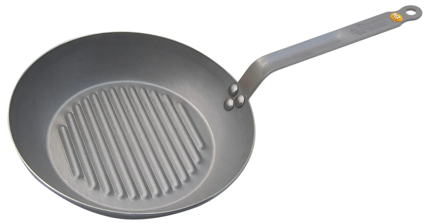 MINERAL B ELEMENT Eisen-Grillpfanne Ø 26cm, Induktion