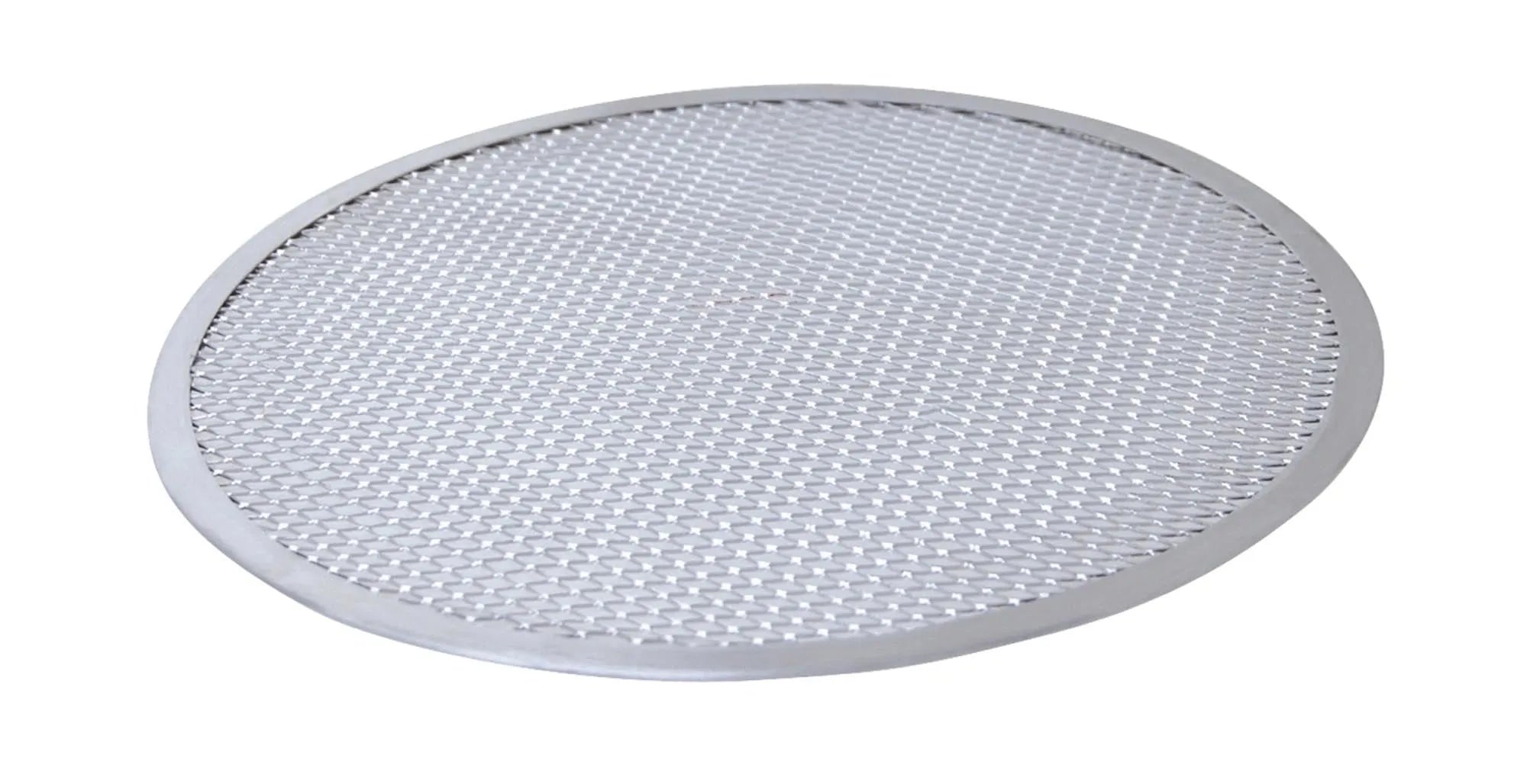 Hochwertiges Pizzablech-Gitter Ø 38cm von de Buyer: Perfekte Luftzirkulation für knusprige Pizzen, leicht, langlebig, ideal für Flammkuchen.