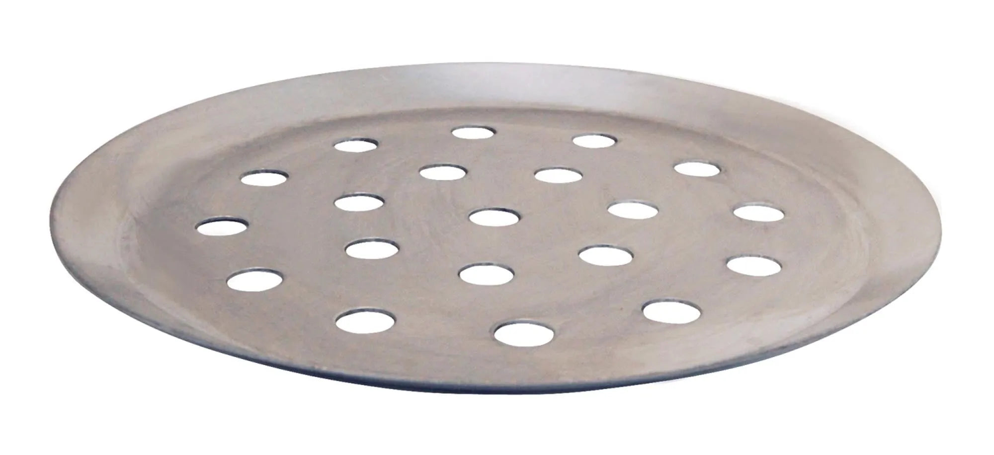 Pizzablech Alu gelocht Ø 32cm von de Buyer: Perfekte Wärmeverteilung, knuspriger Boden, ideal für runde Pizzen, leicht und langlebig.