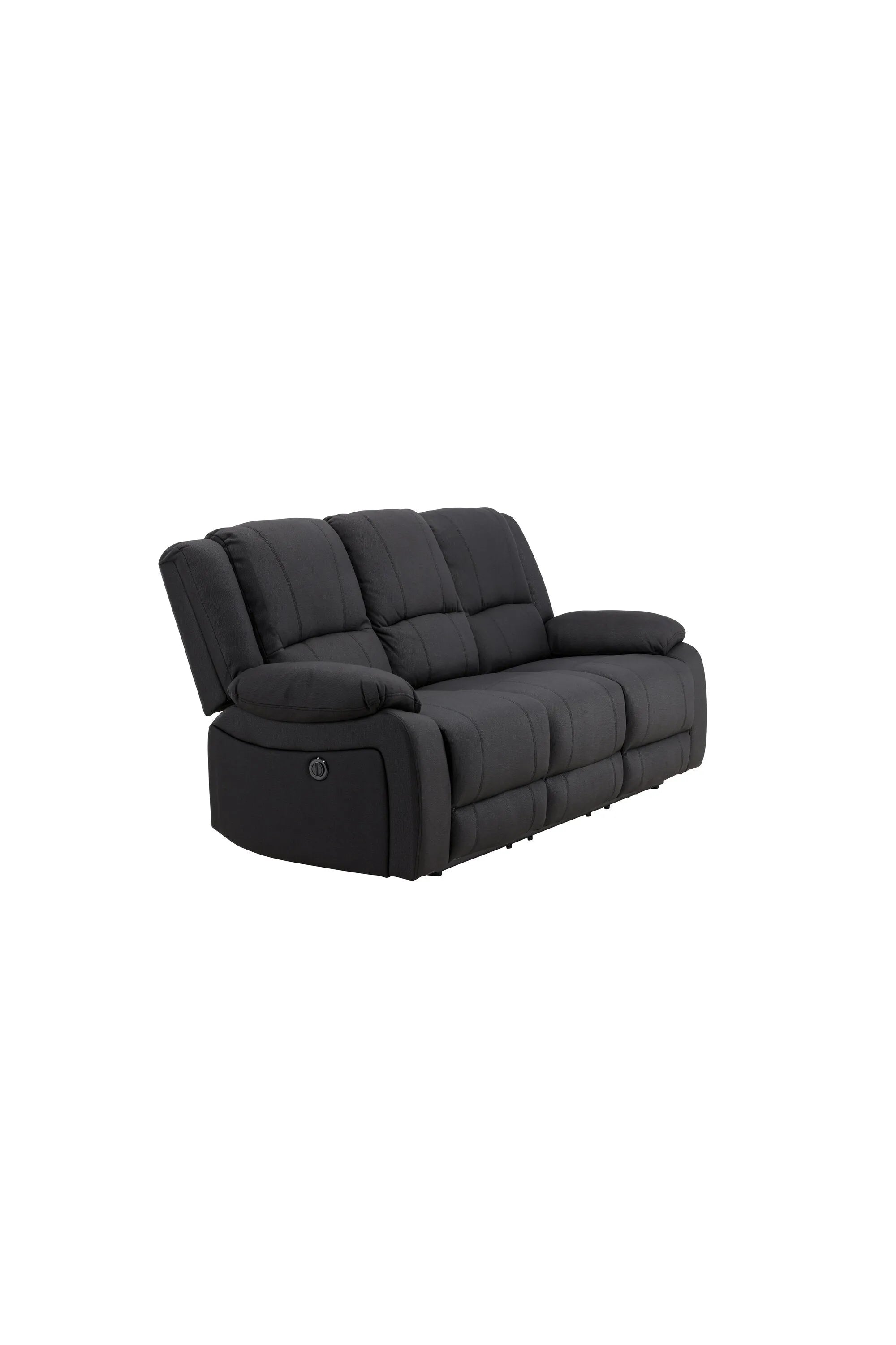 Singapore Sofa in Schwarz präsentiert im Onlineshop von KAQTU Design AG. 3er Sofa ist von Venture Home