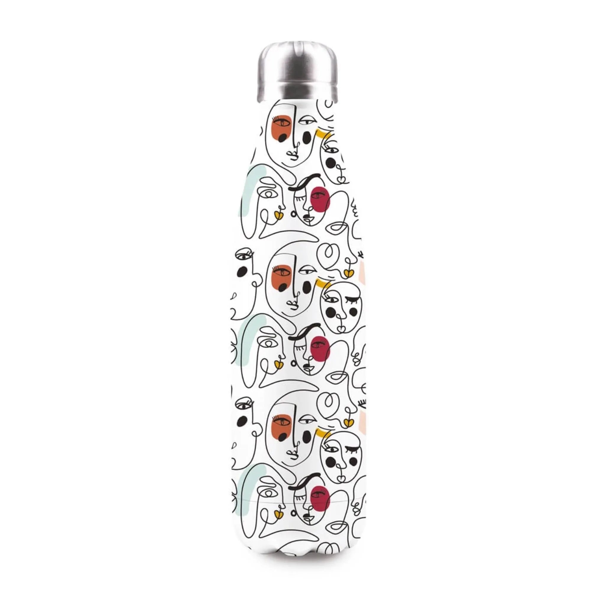 Elegante 500ml Thermosflasche von Easy Life, ideal für unterwegs.