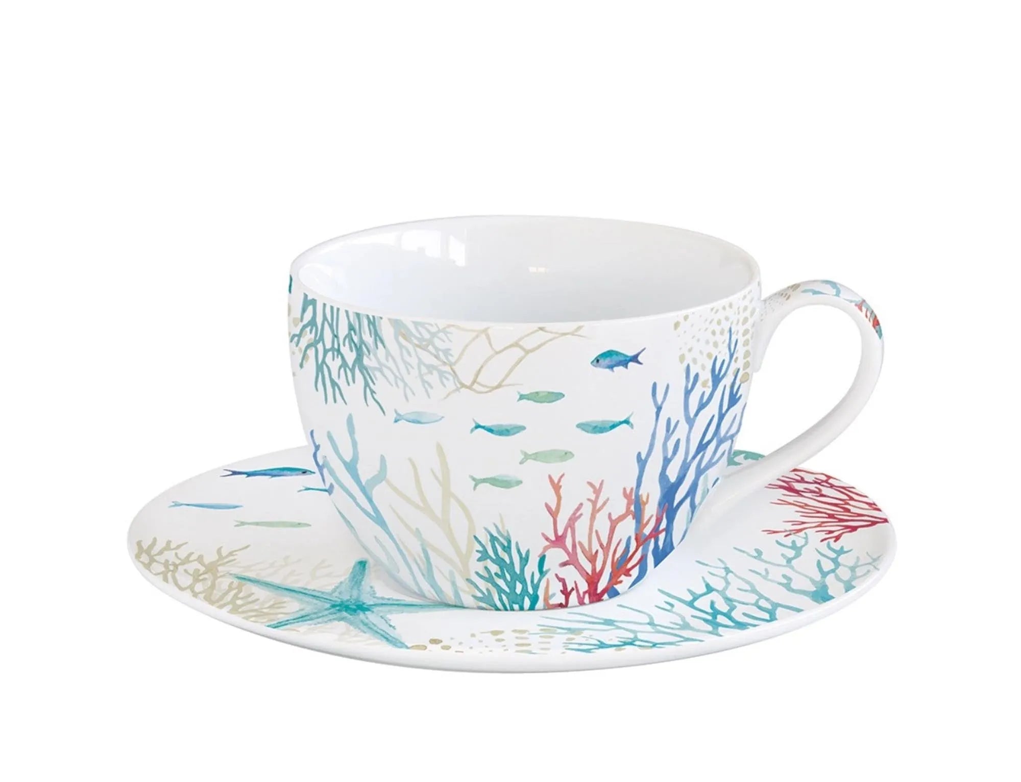 Under the Sea Tasse m. Untertasse in , 280ml, Tasse, KAQTU Design