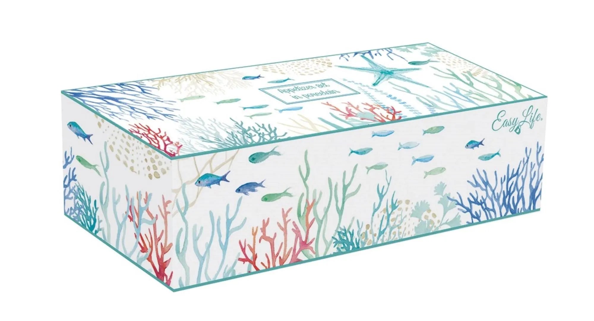 Under the sea 3er Dip-Set m. Löffel und Schüssel 26x8cm - KAQTU Design