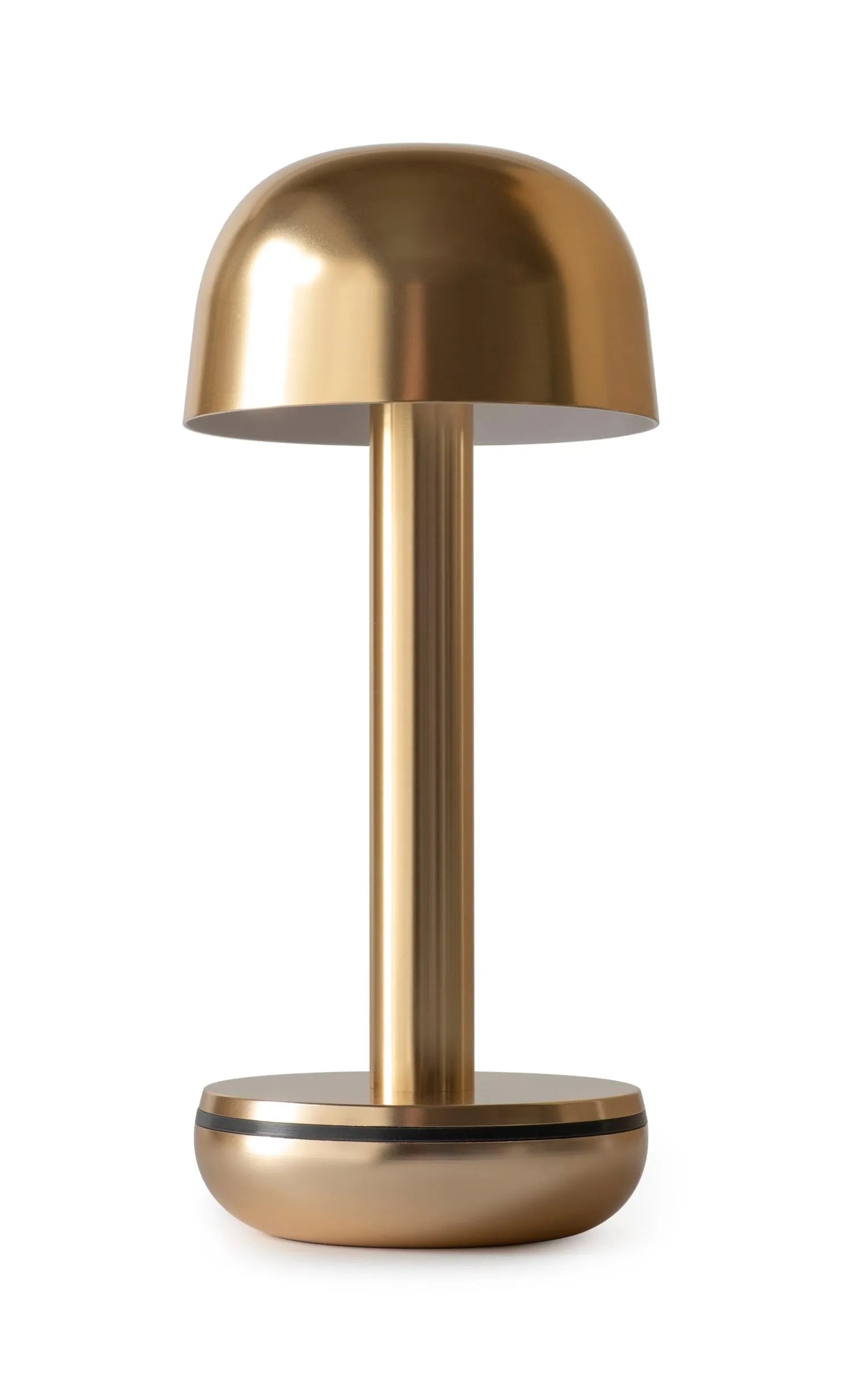 Elegante Humble Light Tischleuchte in Gold, 21,2x8,8 cm, aus Aluminium und Silikon, ideal für stilvolle Beleuchtung.