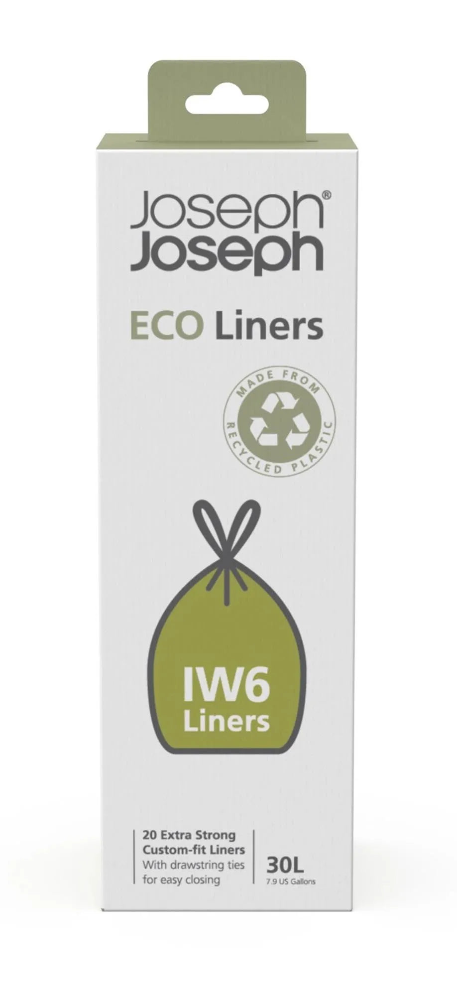 IW4 30 L Eco Müllbeutel Recycelte Müllbeutel 20erPack - KAQTU Design