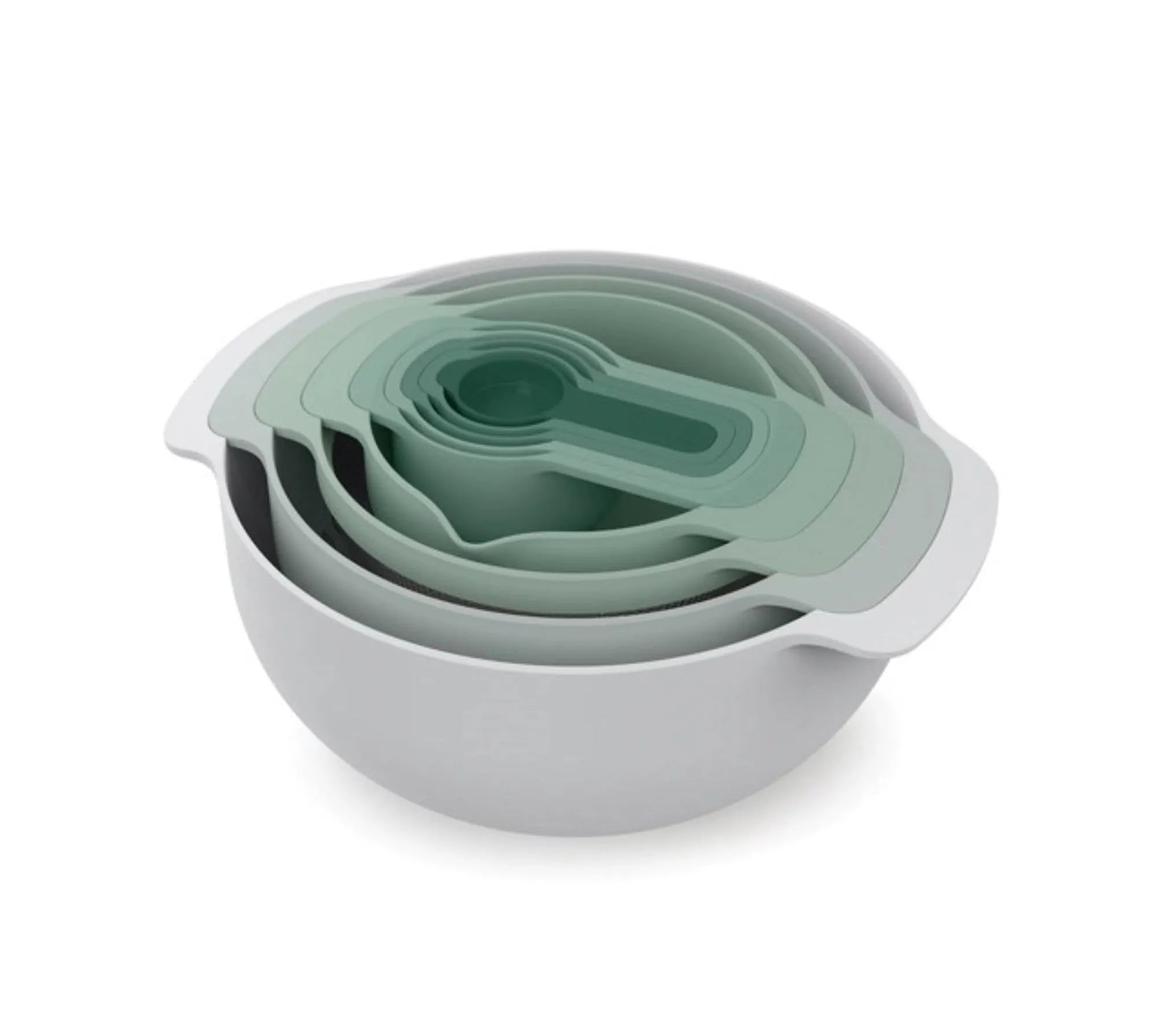 Nest Plus 9 Sage Schüssel- Messlöffelset 9-tlg., assort. - KAQTU Design