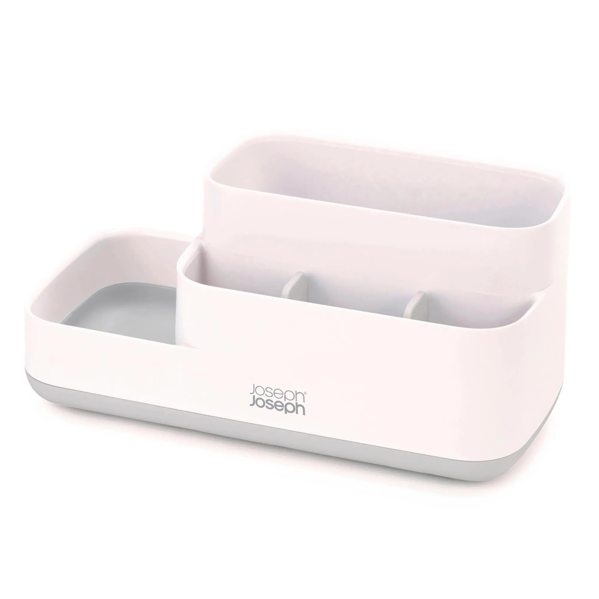 EasyStore Badezimmer Caddy weiss grau, 5x12x12 cm - KAQTU Design