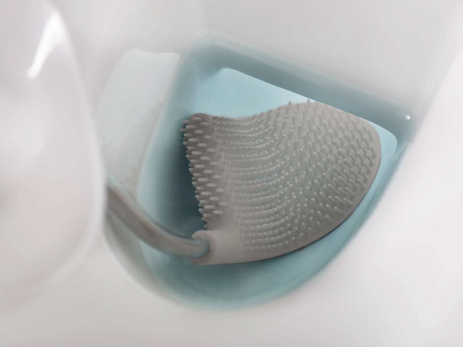Flex Smart Toilettenbürste weiss grau, 11.4x17.4x42.9 cm - KAQTU Design