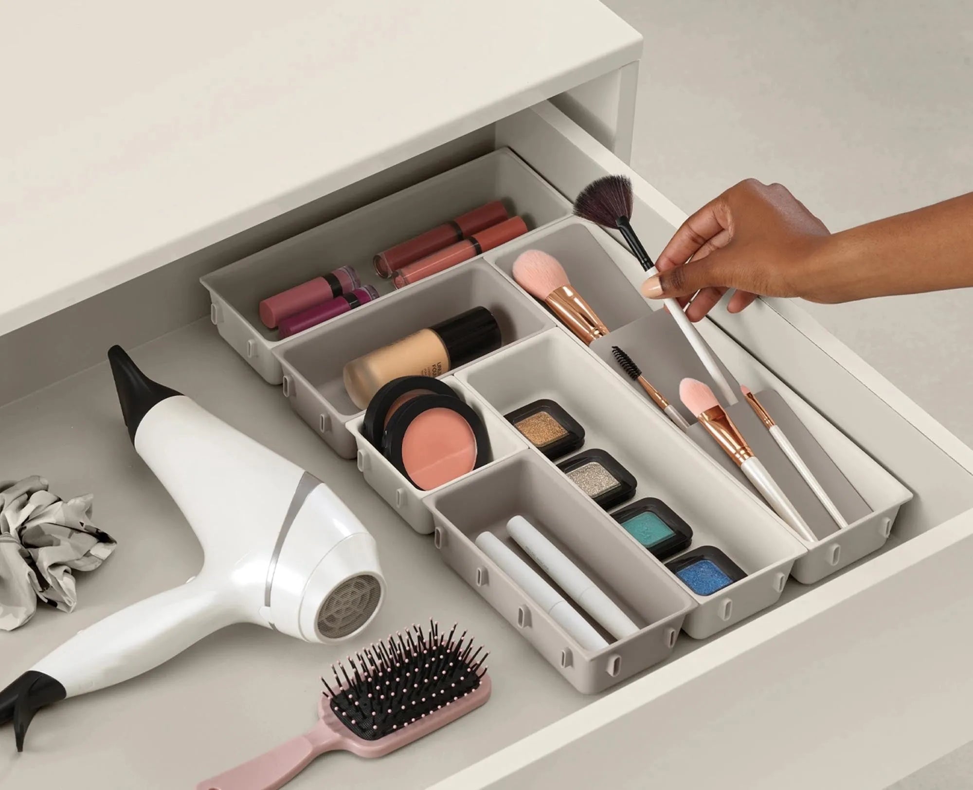 Viva 7 tlg. Makeup Organiser Set Shell - KAQTU Design