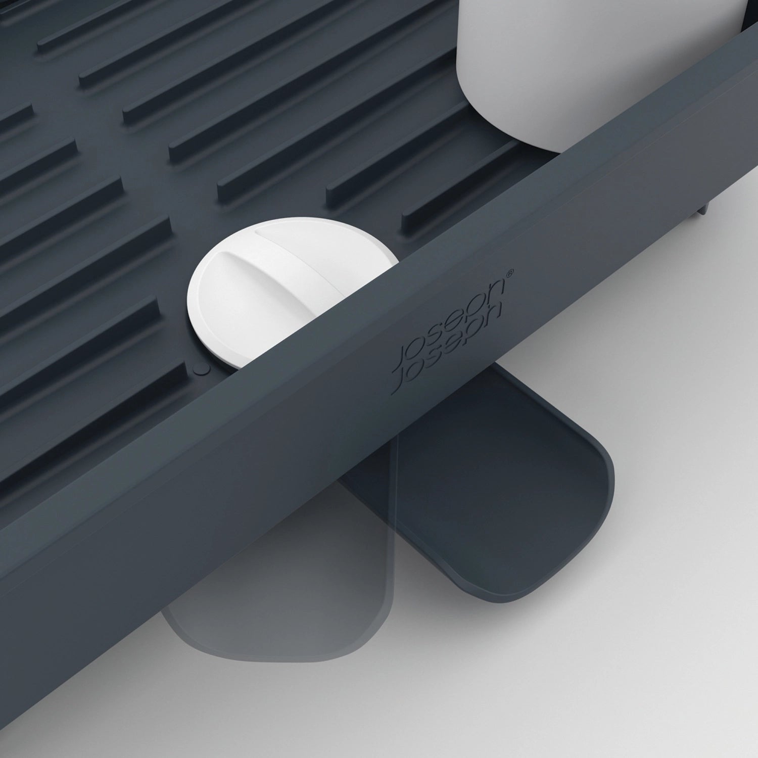 Extend Geschirrabtropfgitter ausziehbar, grau - KAQTU Design