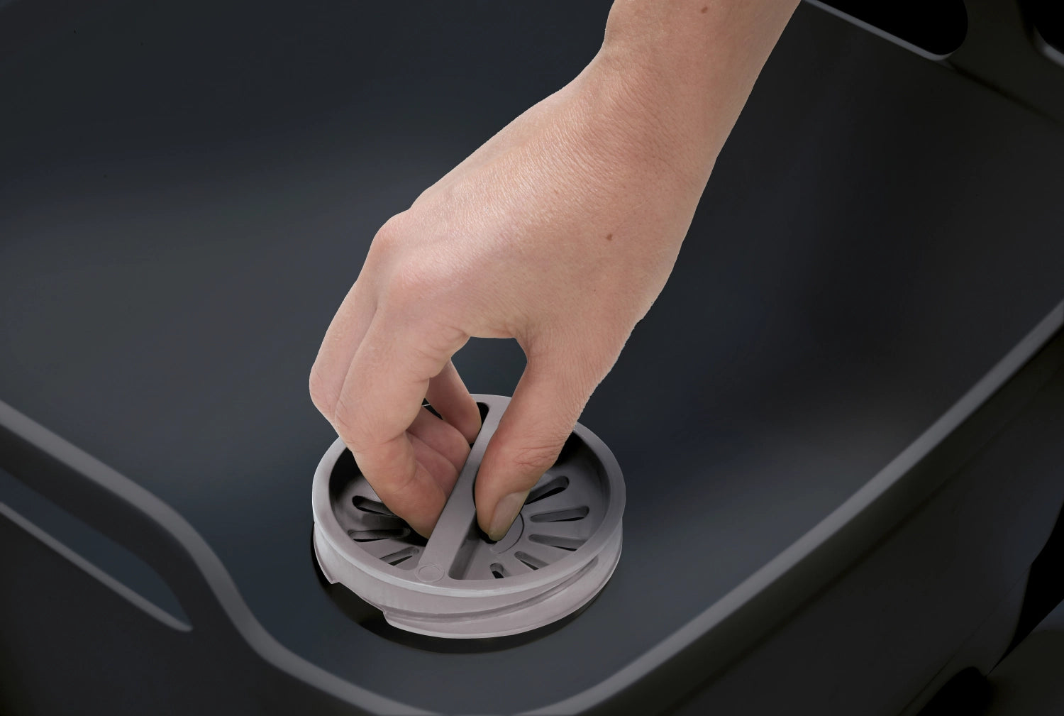 Wash Drain Waschbehälter grau - KAQTU Design
