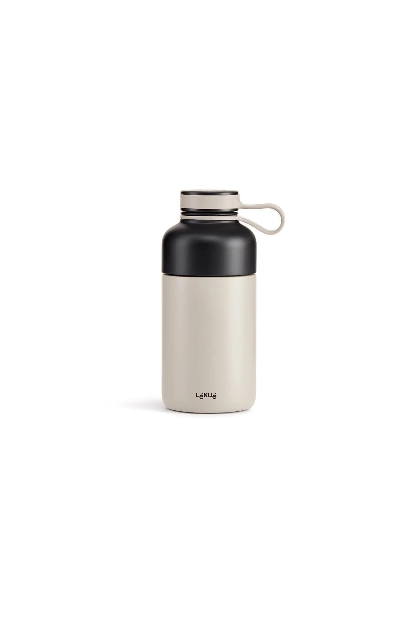 Insulated Bottle To Go 300 ml grau in Grau präsentiert im Onlineshop von KAQTU Design AG. Kanne ist von Lékué