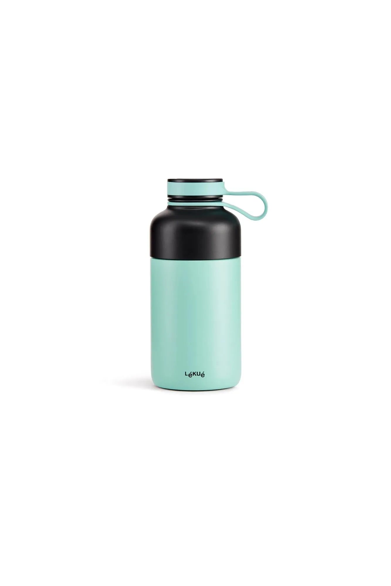 Insulated Bottle To Go 300 ml türkis in Türkis präsentiert im Onlineshop von KAQTU Design AG. Kanne ist von Lékué