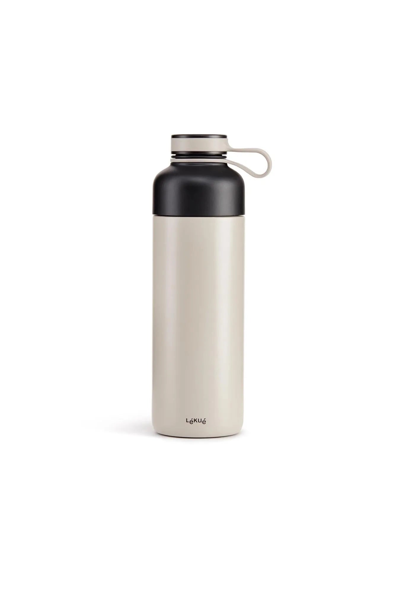 Insulated Bottle To Go 500 ml grau in Grau präsentiert im Onlineshop von KAQTU Design AG. Kanne ist von Lékué