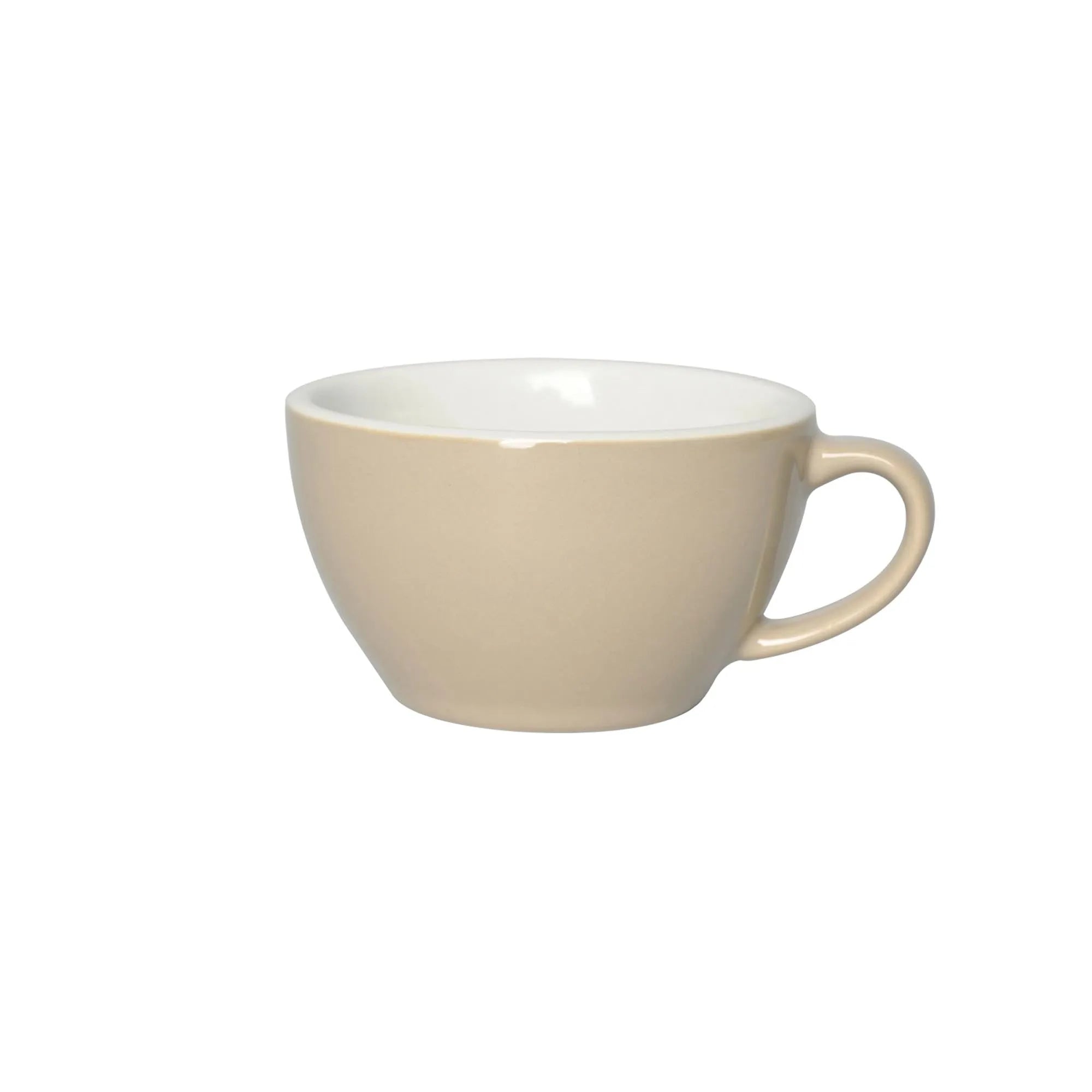 Egg Cappuccino Tasse 250ml in Graubraun präsentiert im Onlineshop von KAQTU Design AG. Kaffeetassen ist von Loveramics