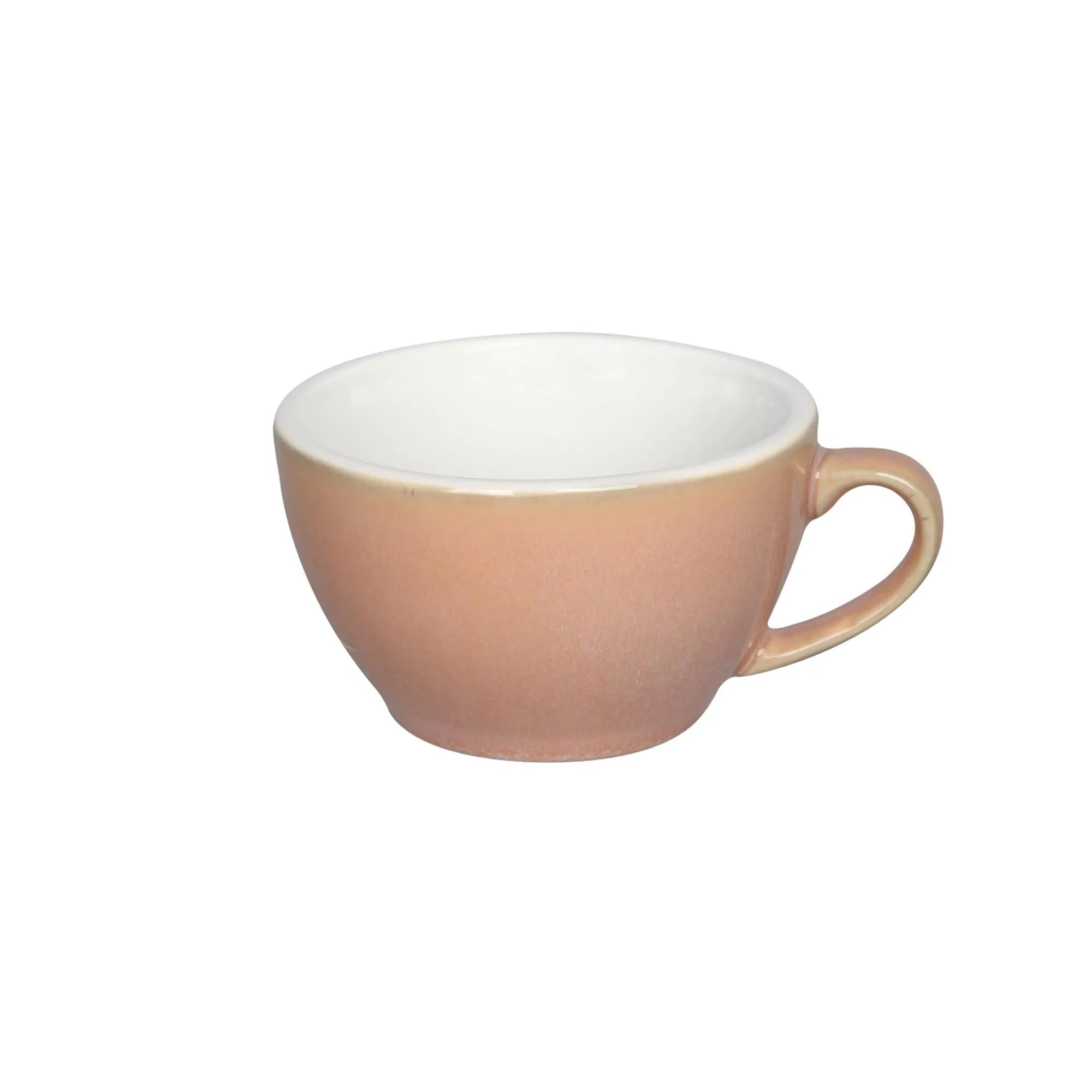 Egg Cappuccino Tasse 250ml in Rose präsentiert im Onlineshop von KAQTU Design AG. Kaffeetassen ist von Loveramics