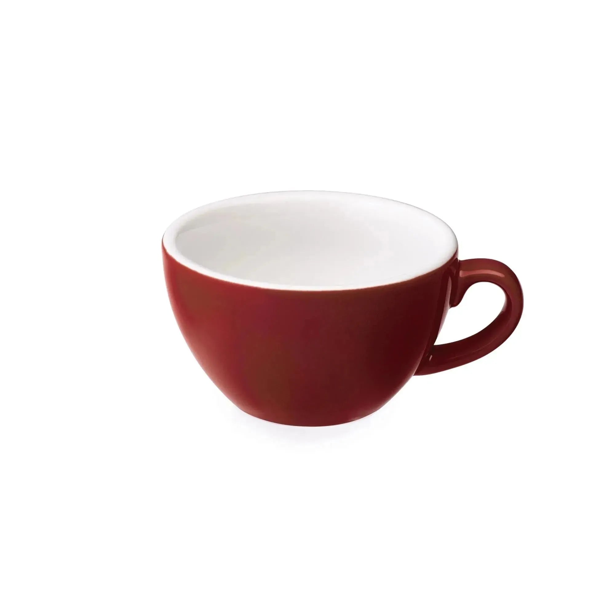 Egg Kaffeetasse 200ml in Rot präsentiert im Onlineshop von KAQTU Design AG. Kaffeetassen ist von Loveramics