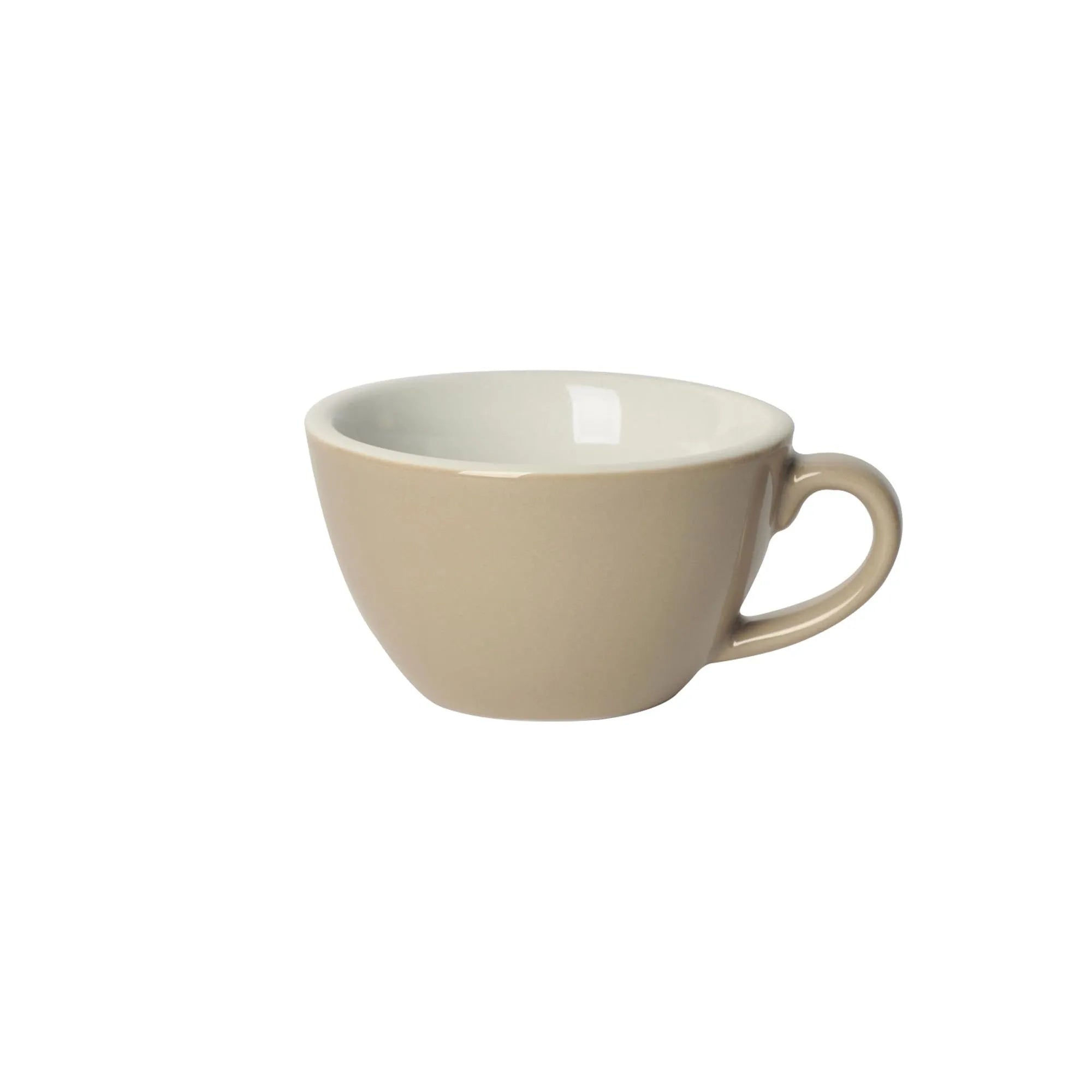 Egg Kaffeetasse 150ml in Graubraun präsentiert im Onlineshop von KAQTU Design AG. Kaffeetassen ist von Loveramics