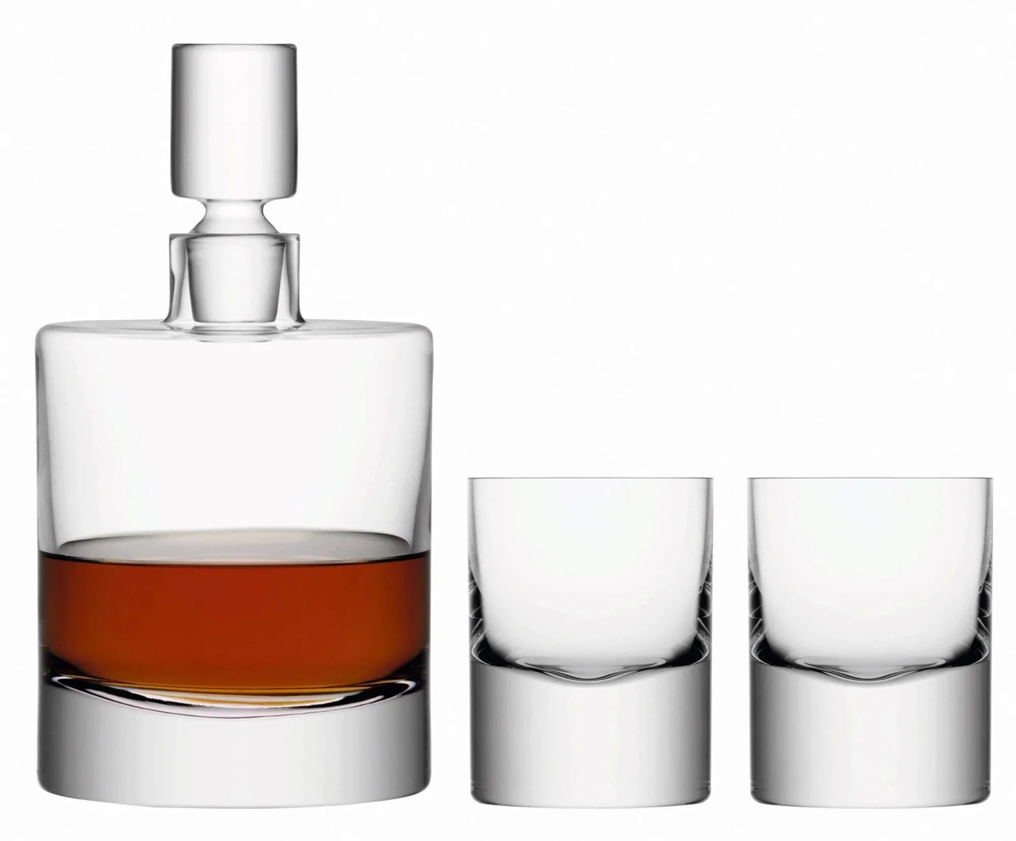 Elegantes 3-teiliges LSA Whisky-Set, mundgeblasen für Kenner.