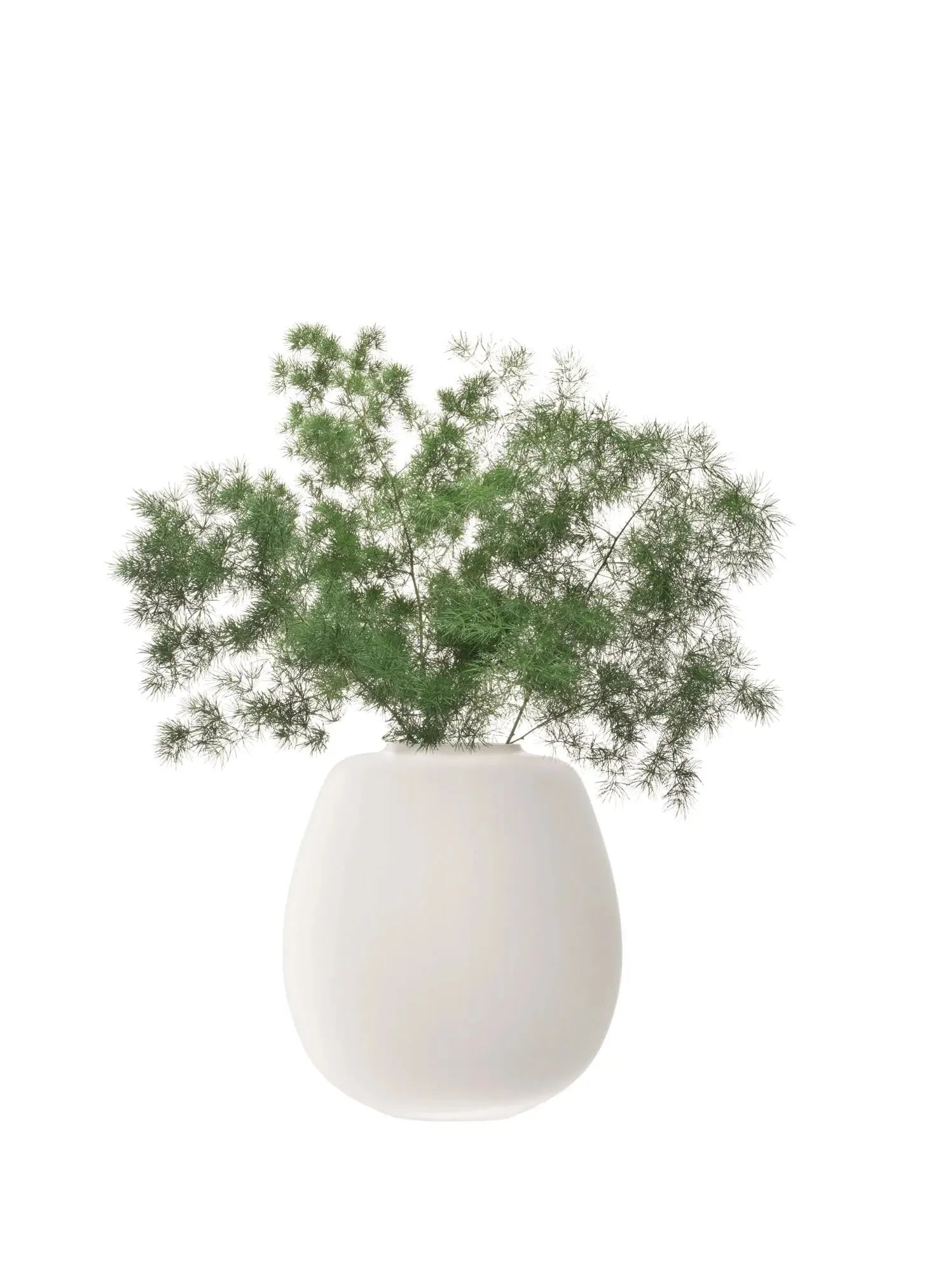 Boulder Vase H31cm Kalken Kette - KAQTU Design