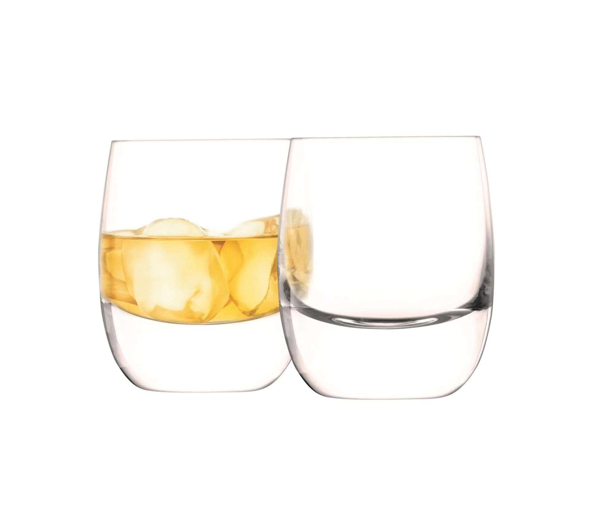 2er Set Bar Whiskyglas 275ml - klar - KAQTU Design