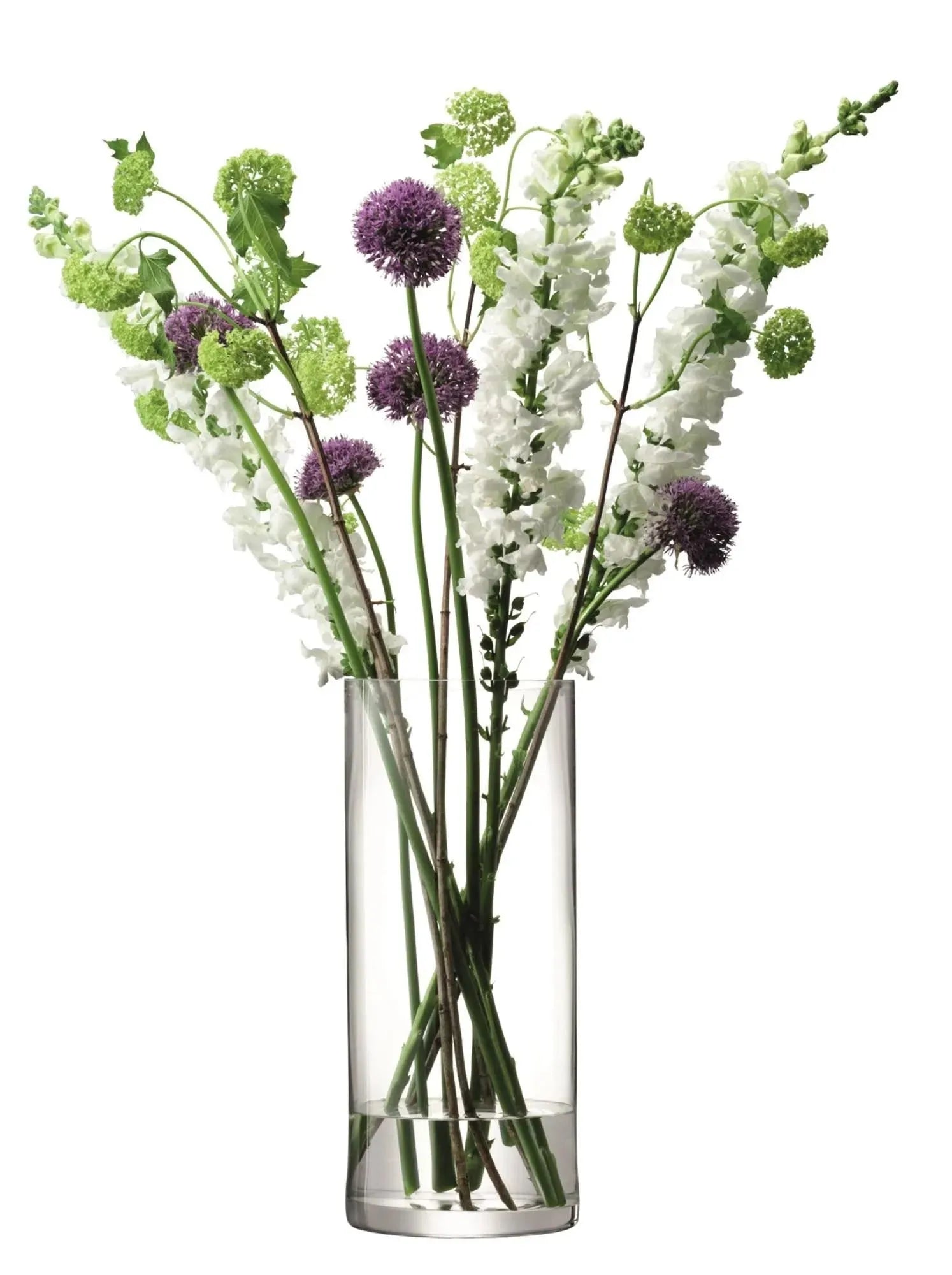 Zeitlose Column Vase H42 Ø18cm von LSA: Klare Eleganz für Ihr Zuhause.