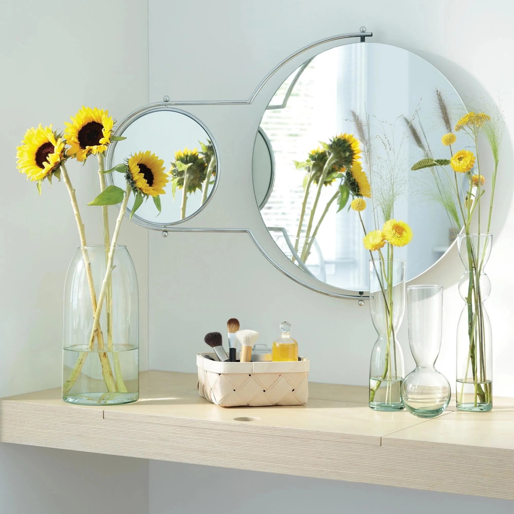 Canopy Trio Vase Set  H25cm H30cm H35cm recy. Optik - KAQTU Design