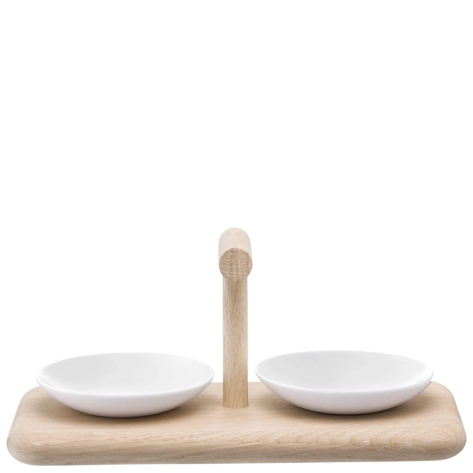 Dine Gewürz Set  Platte Eiche L27cm B13.5cm, Schale, KAQTU Design