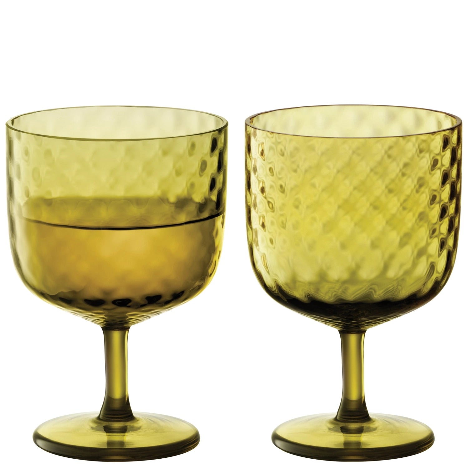 2er Set Dapple Weinglas 325ml Woodland Green - KAQTU Design
