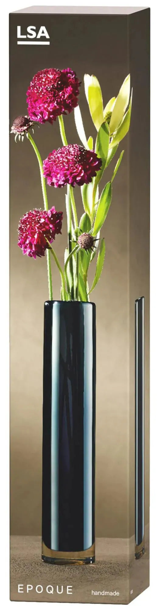 Epoque Vase H30cm Saphirblau Lüster - KAQTU Design