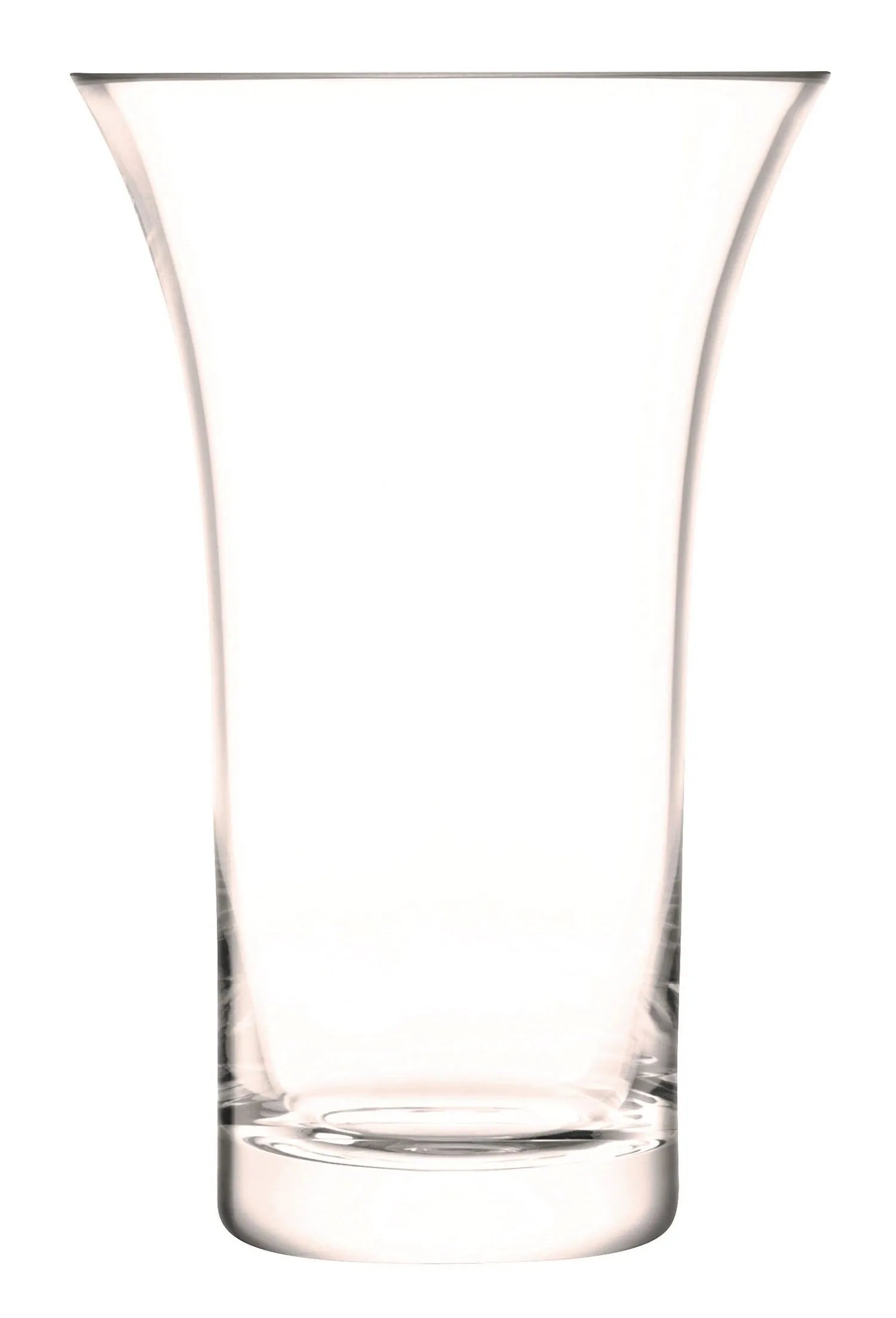 Elegante LSA Vase aus klarem Glas, 26cm hoch, ideal für große Sträuße. Zeitloses Design für Blumenliebhaber.