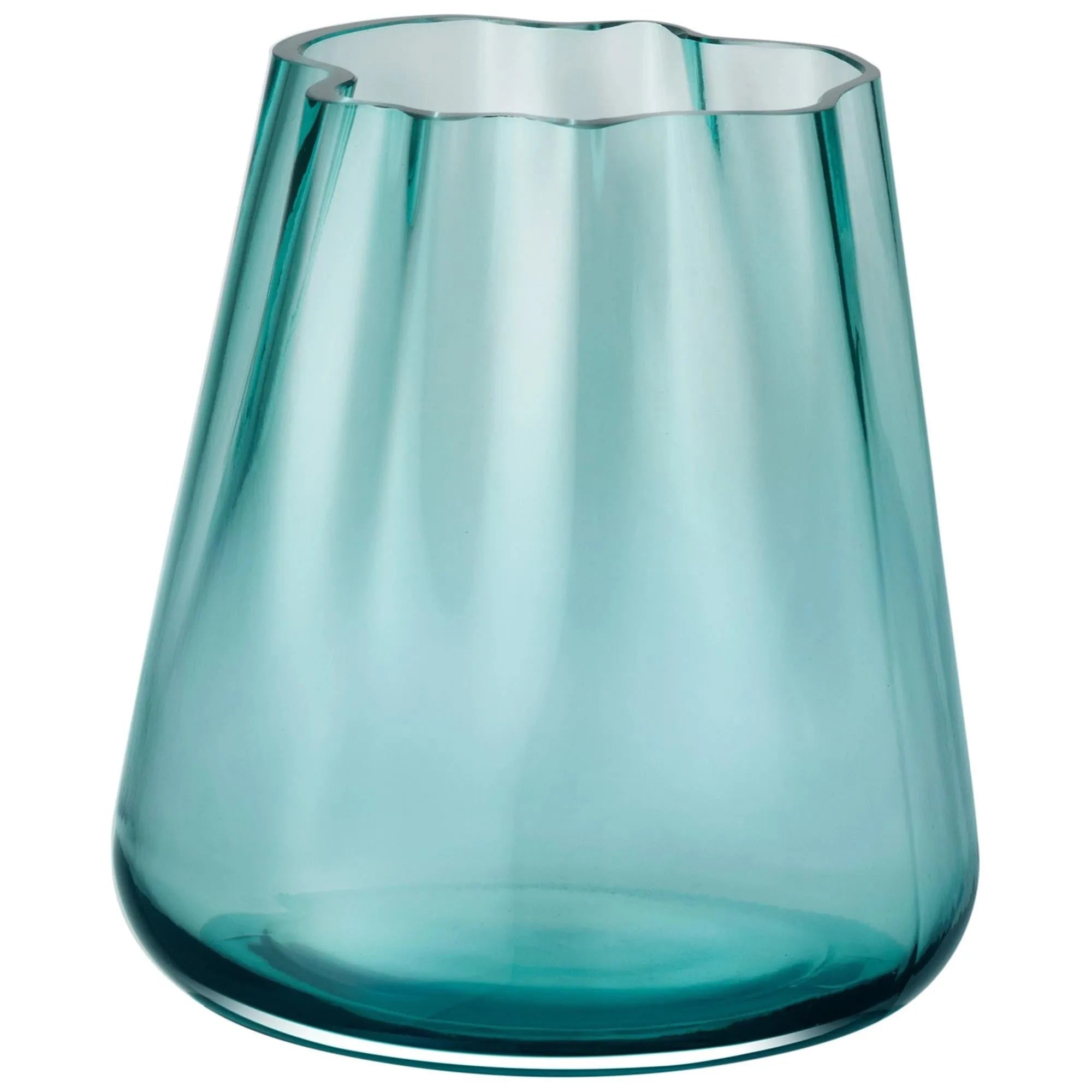 Lagoon Vase/Laterne H18.5cm - Meeresgrün, Vase, KAQTU Design