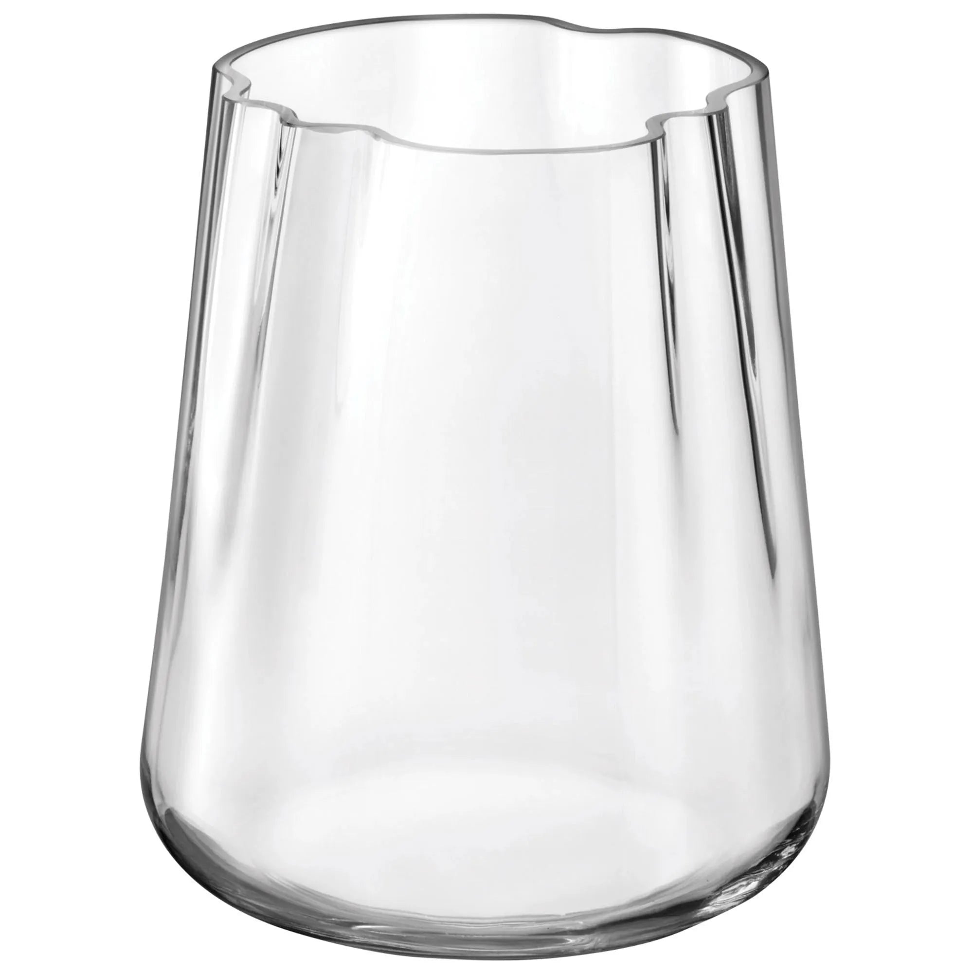 LSA Lagoon Vase/Laterne 24cm: Zeitloses Design in klarem Glas.