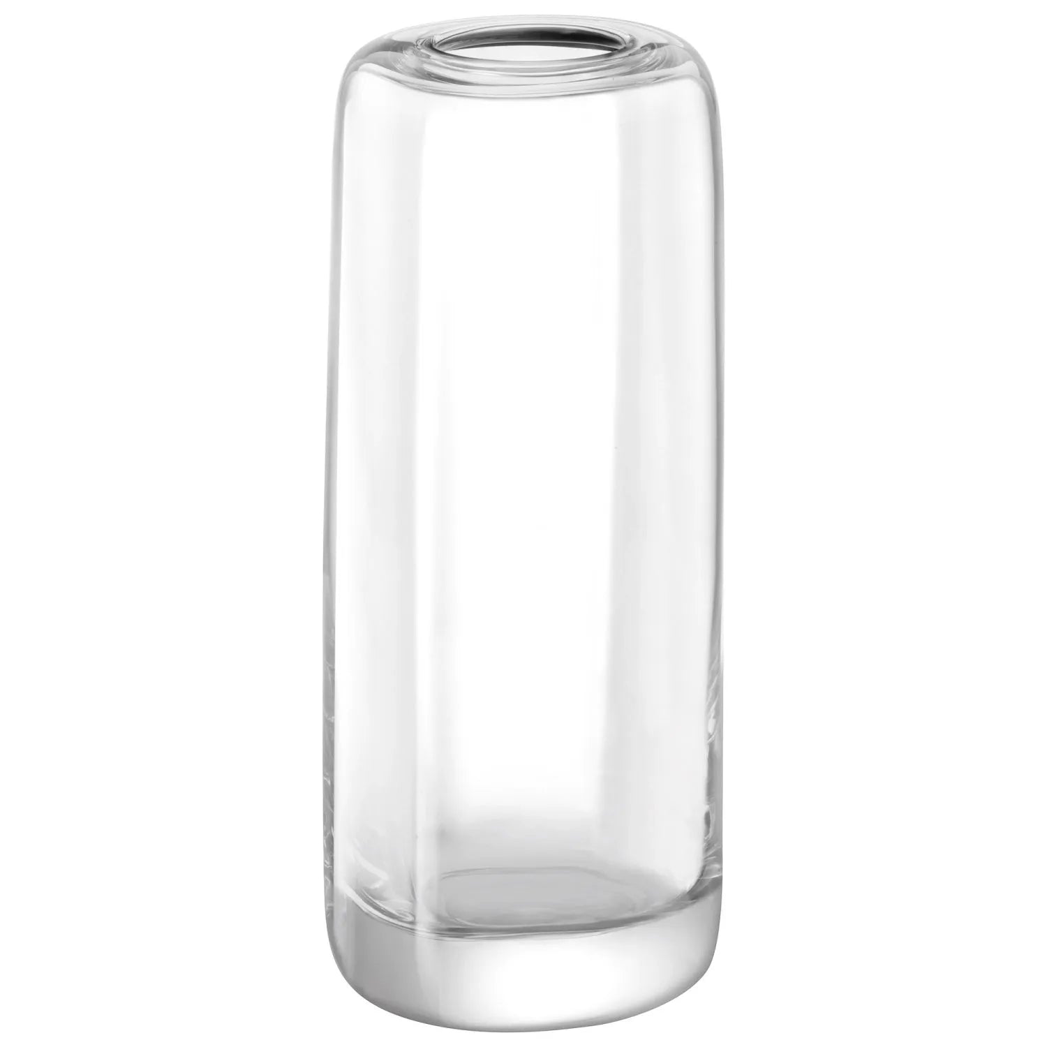 Elegante LSA Melt Vase H34cm aus klarem Glas, ideal für große Blumenarrangements, zeitloses Design, vielseitig einsetzbar.