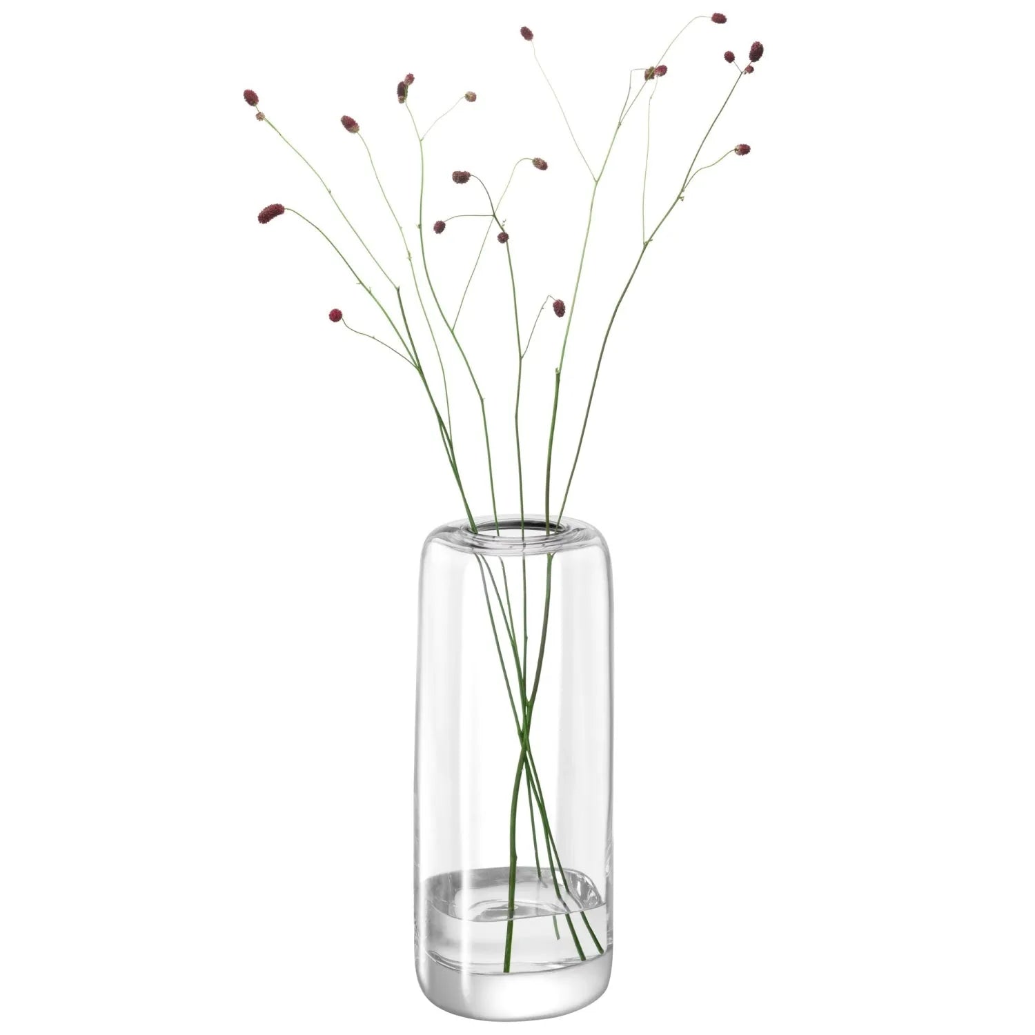 Transparente Melt Vase H34cm von LSA für moderne Raumgestaltung.