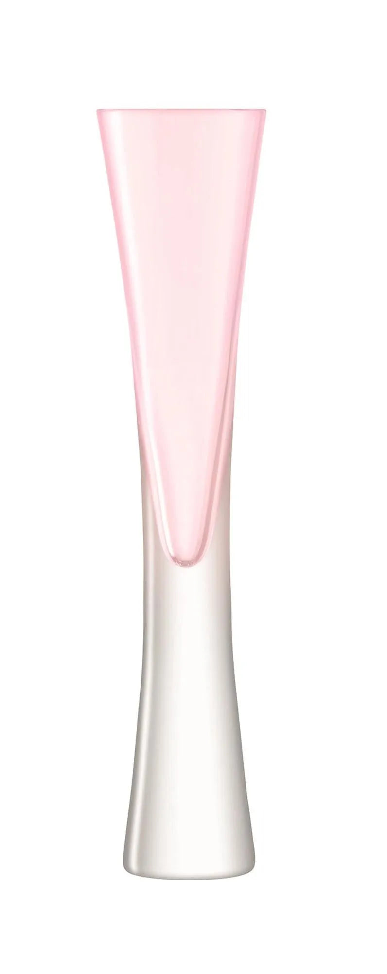 Elegante Moya Sektflöten (2er Set) in zartem Hellrosa, 170ml, aus hochwertigem Glas – ideal für stilvolle Anlässe.