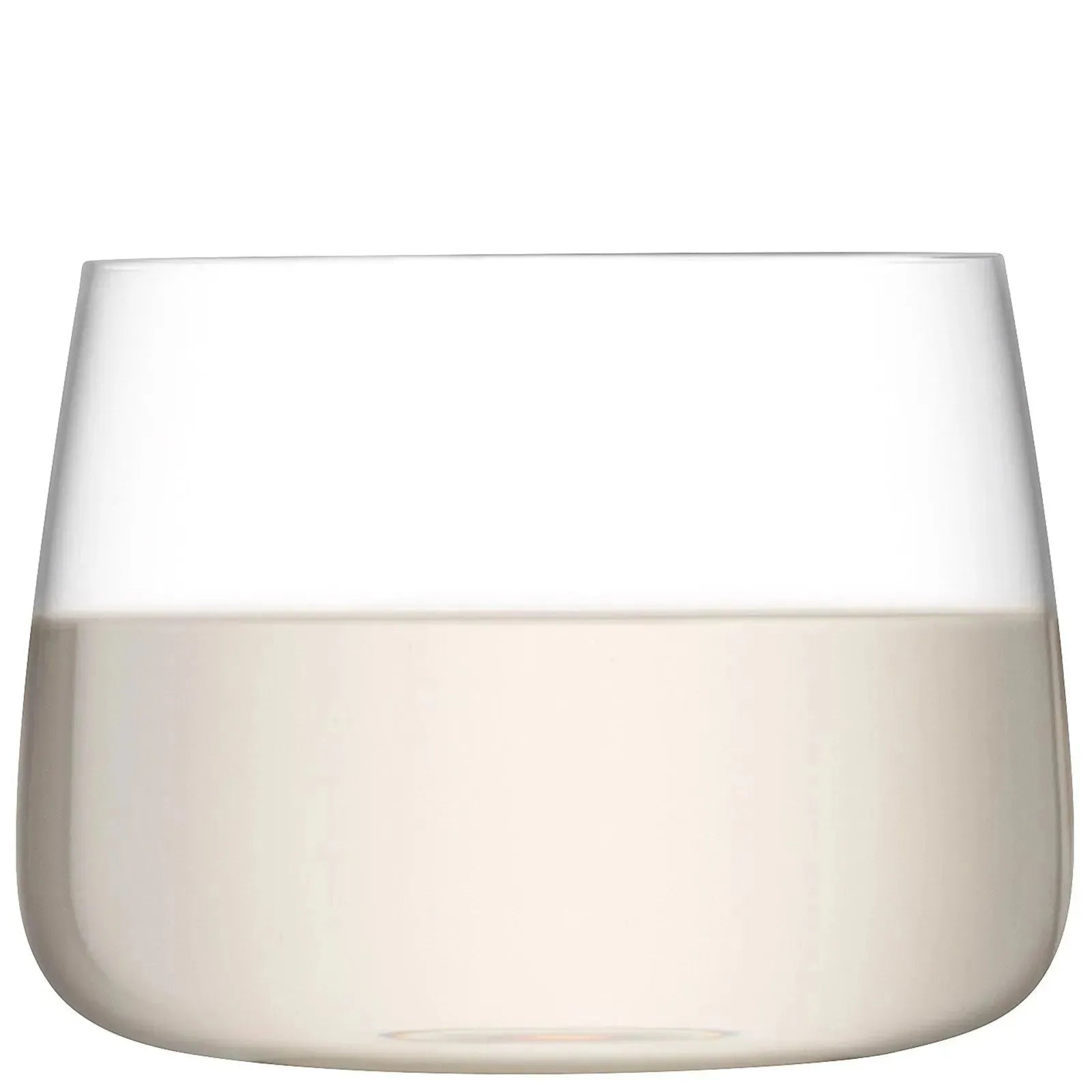 4er Set Metropolitan Stemless Glas 360ml klar - KAQTU Design