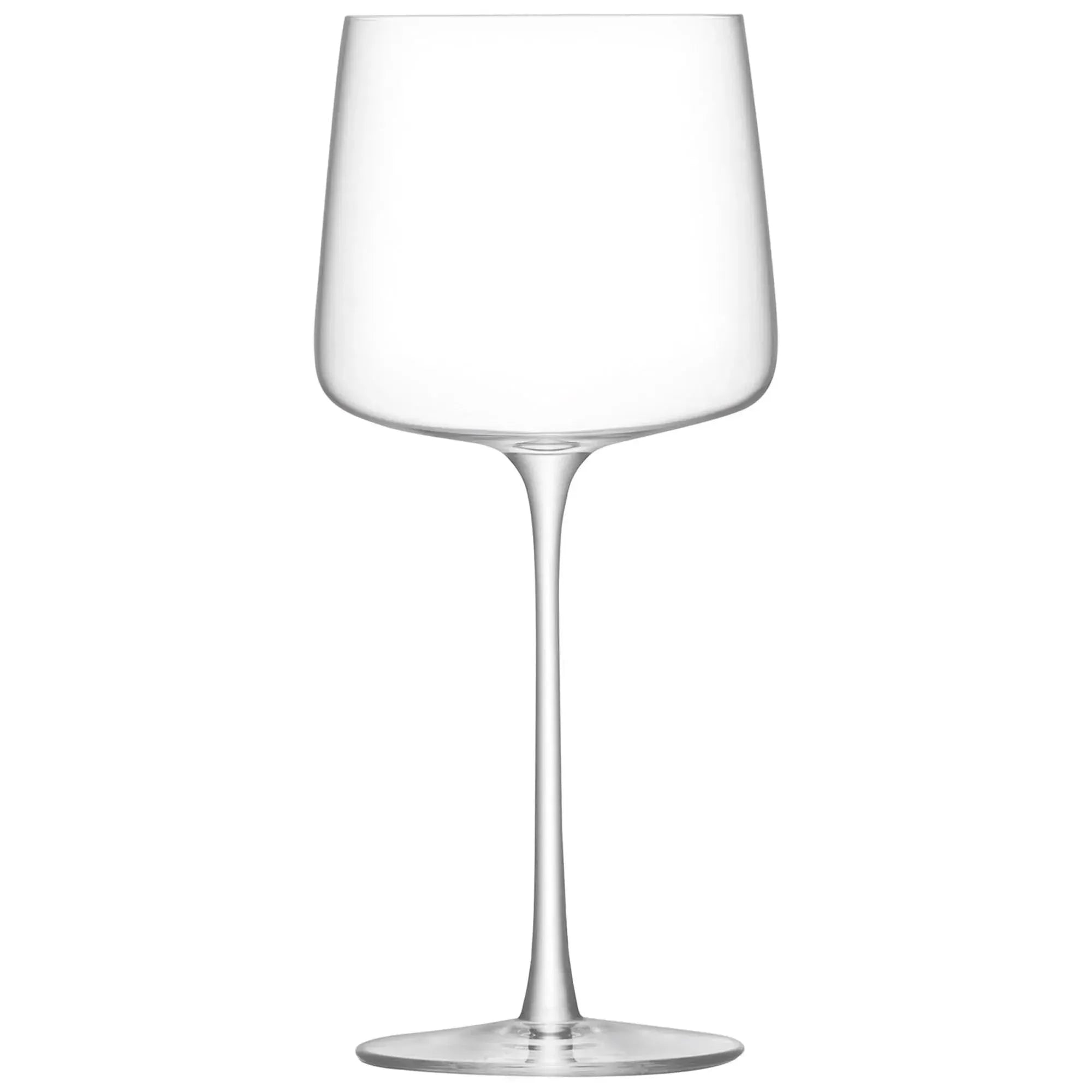 Elegantes 4er Set Metropolitan Weingläser (400ml) von LSA: Hochwertiges, klares Glas, ideal für Rot-, Weiß- und Roséwein.