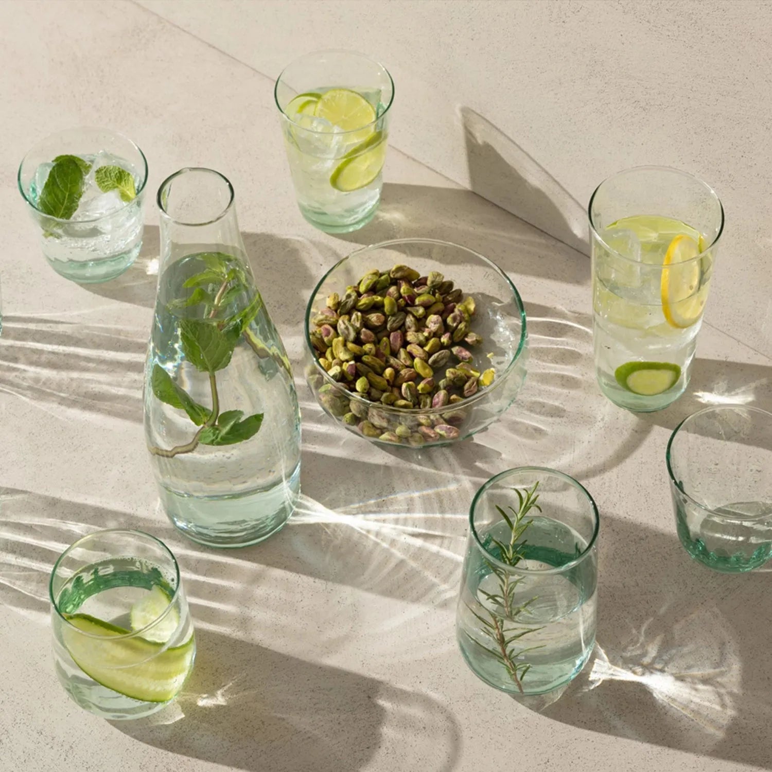 LSA Mia Becher Set: 410ml, recyceltes Design, stilvoll & nachhaltig.