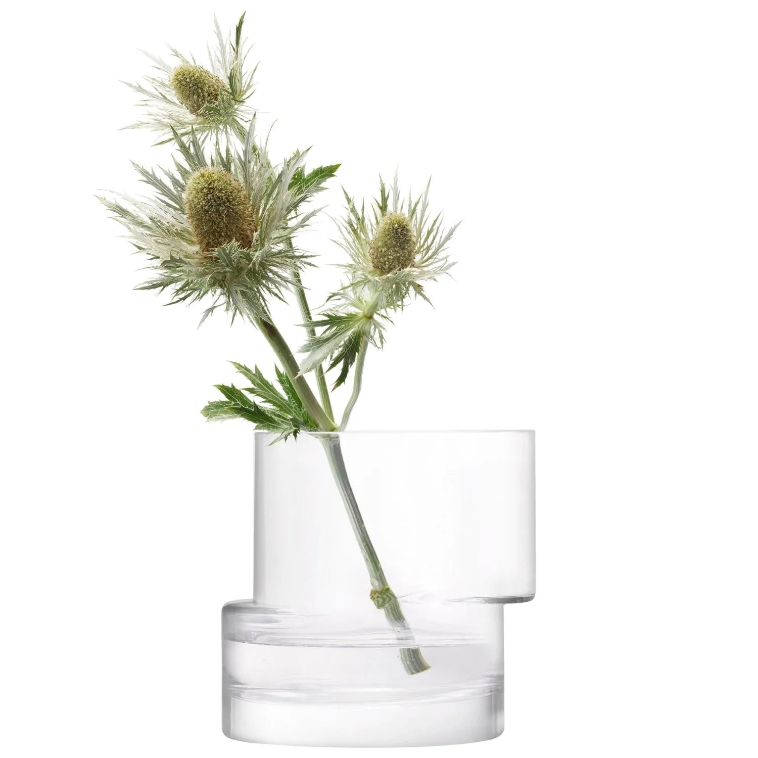 LSA Tier Laterne Vase 13.5cm klar – modernes Highlight für Ihr Zuhause.