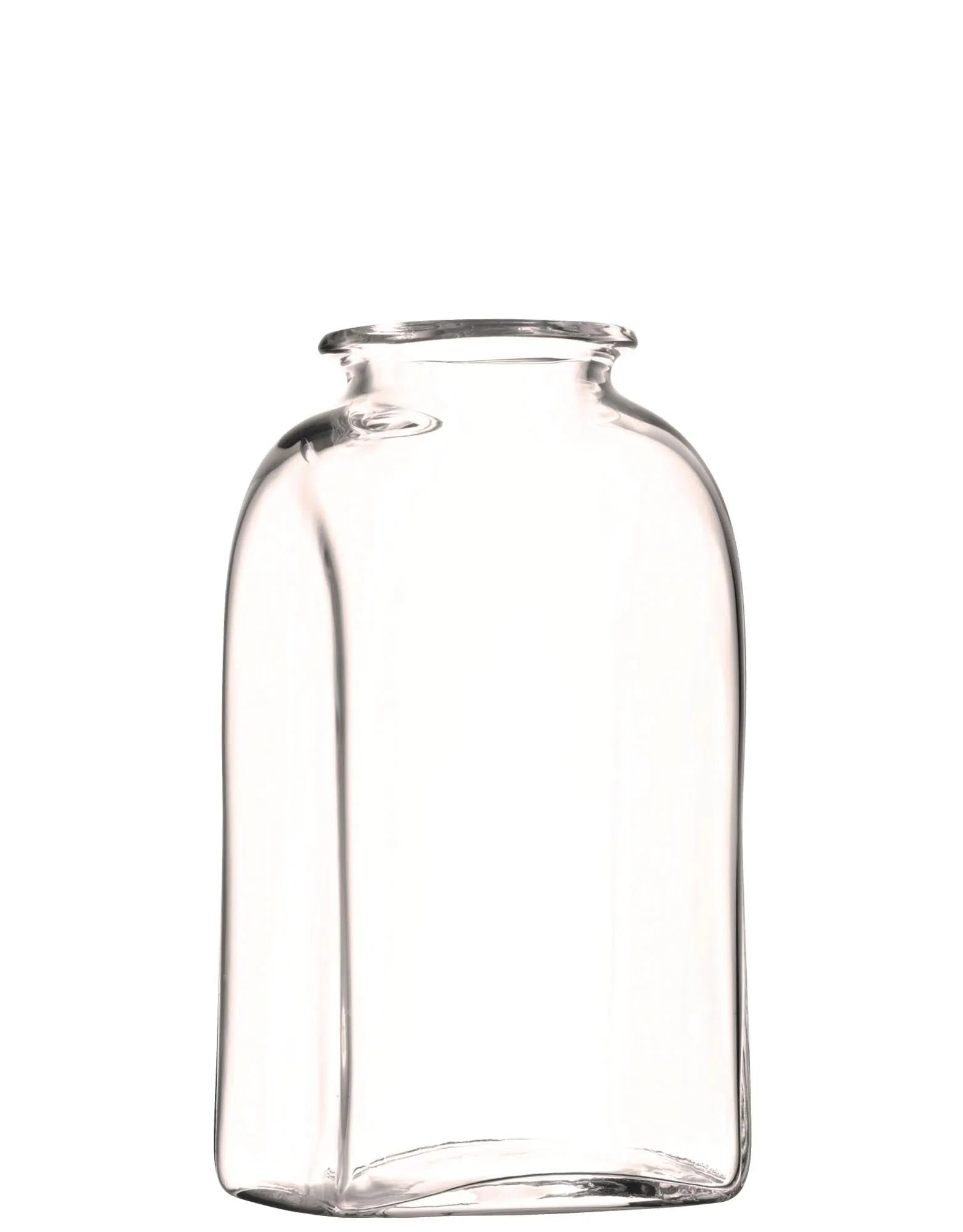 Elegante, klare Umberto Vase H40cm von LSA: Mundgeblasenes Glas, ideal für große Sträuße, zeitloses Design, vielseitig einsetzbar.