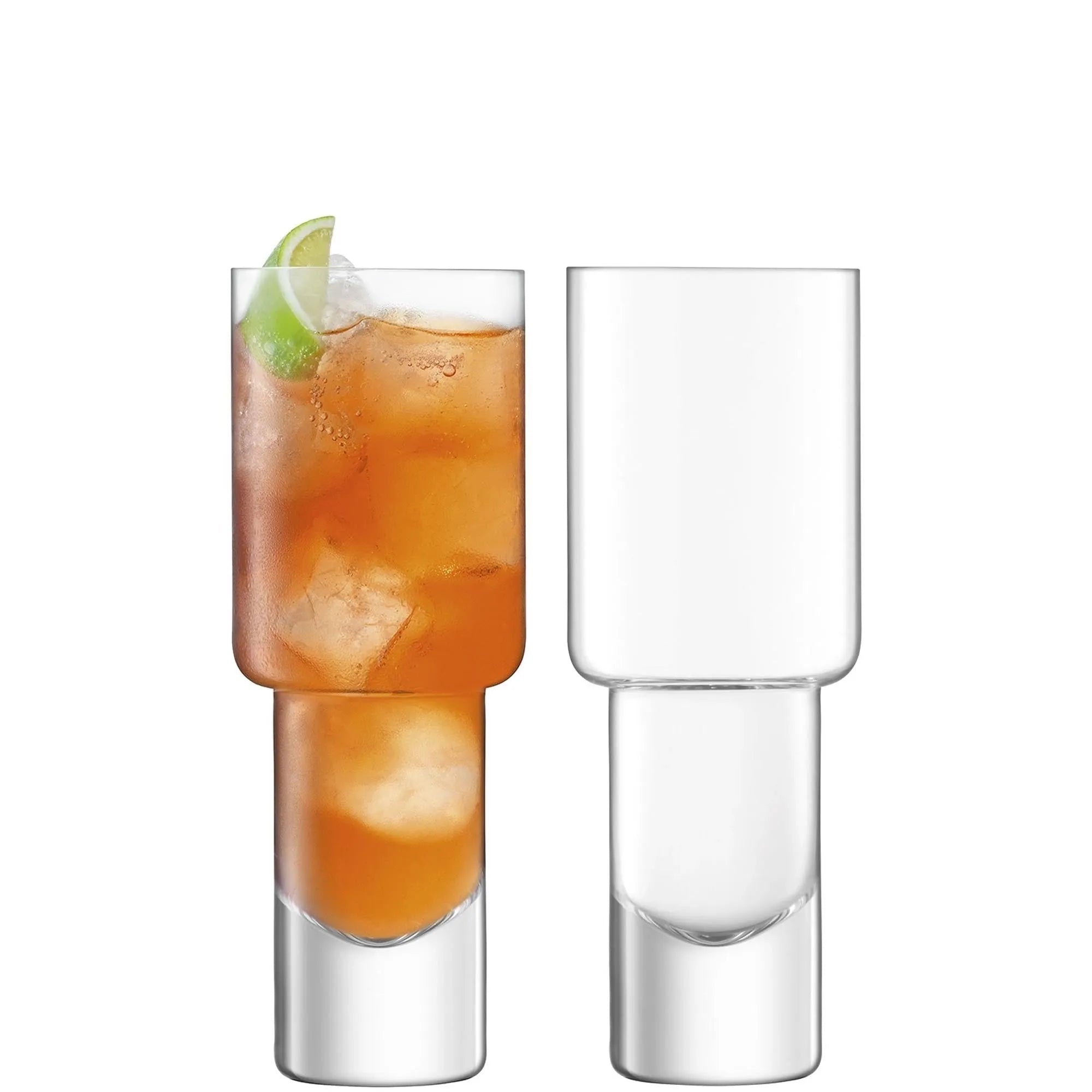 Elegante 400ml Vodka Mixer Gläser von LSA: Hochwertiges, klares Glas für stilvolle Cocktails und Drinks. Perfekt für jede Hausbar.