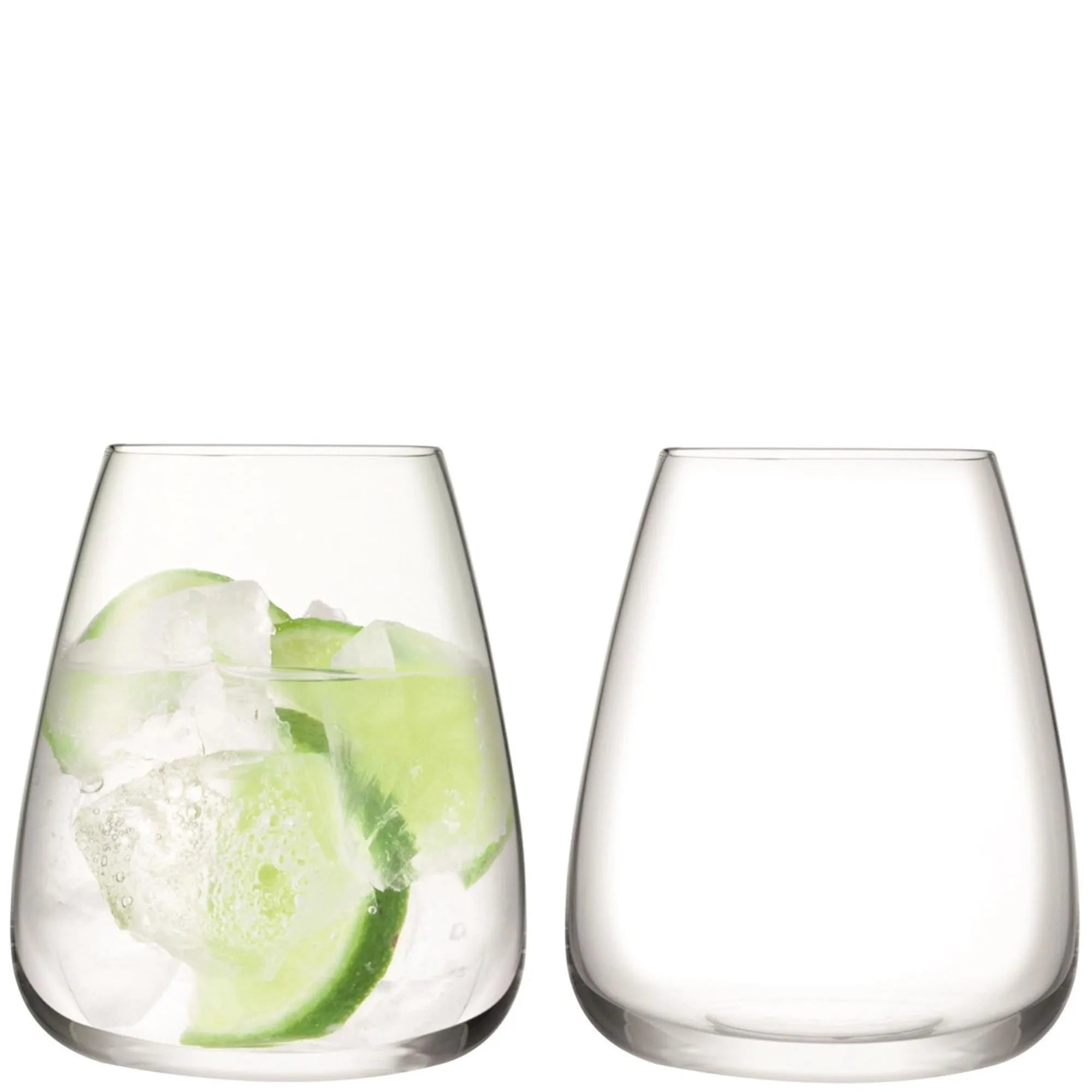 2er Set Wine Culture Wasserglas 590ml -  klar - KAQTU Design