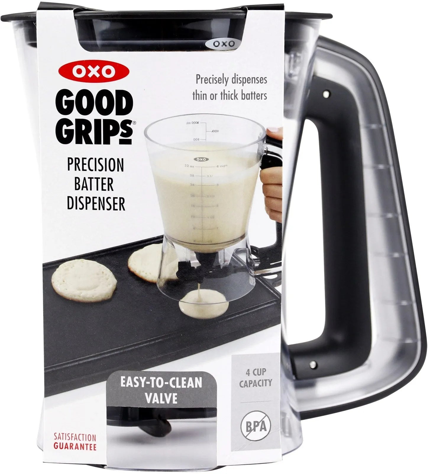 OXO GG Teigspender: Exakte Dosierung für müheloses Backen.