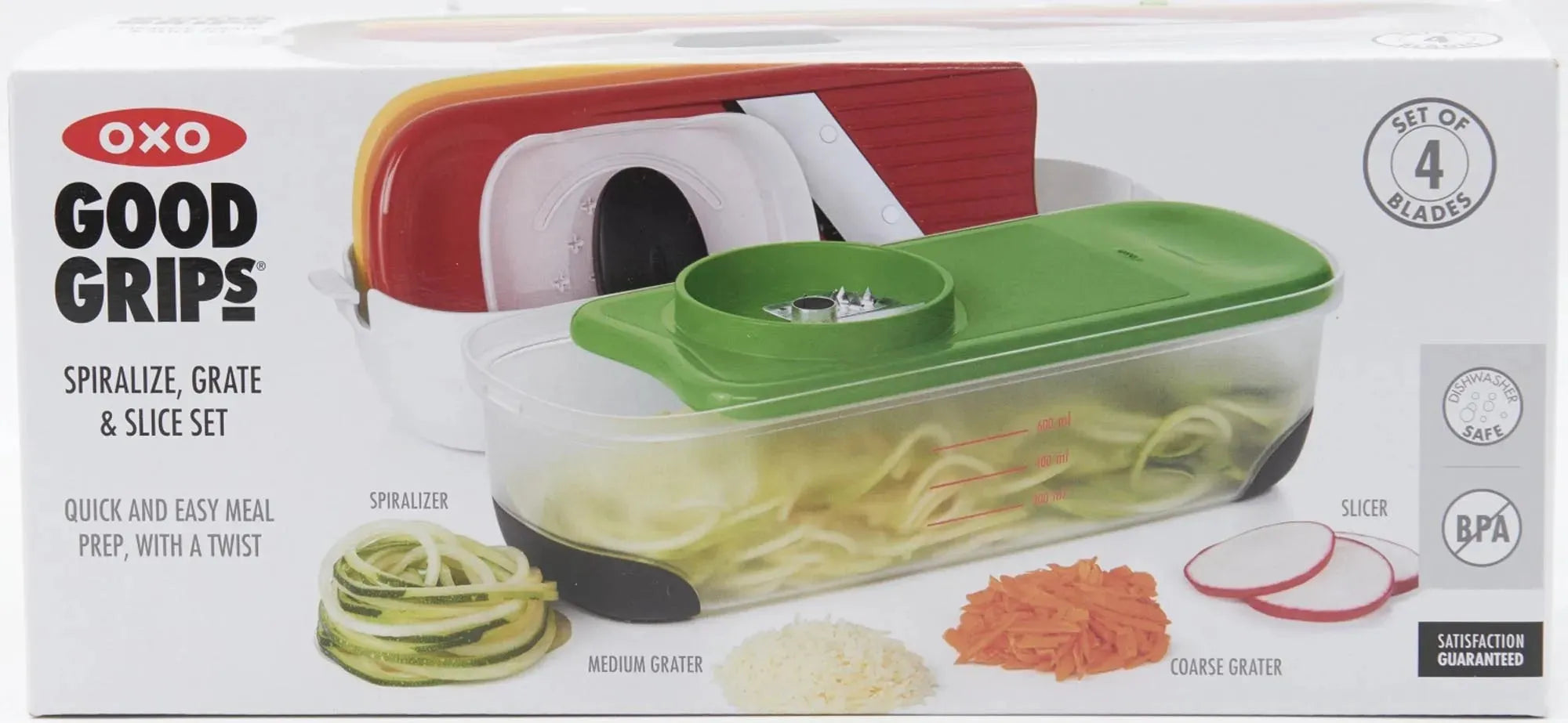 OXO GG Mandoline Set: Perfekte Scheiben für kreative Kochideen.