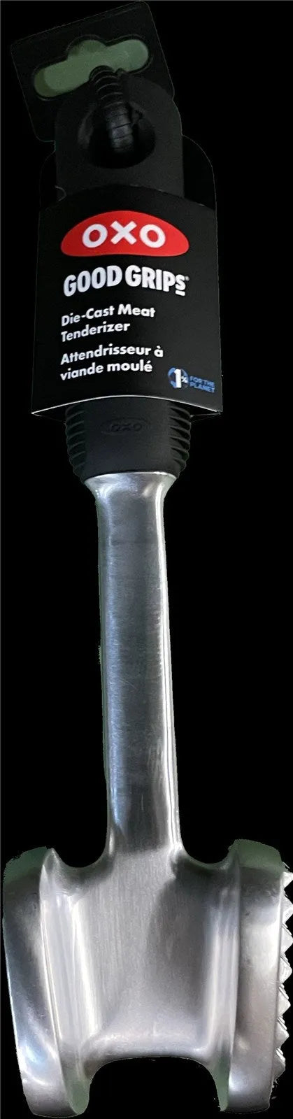 OXO Fleischhammer: Ergonomisch, robust, ideal für zartes Fleisch.